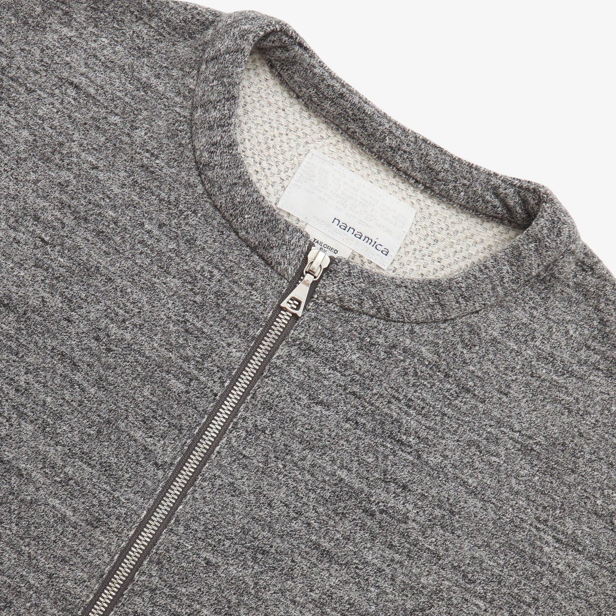 Loopwheel Zip Sweatshirt