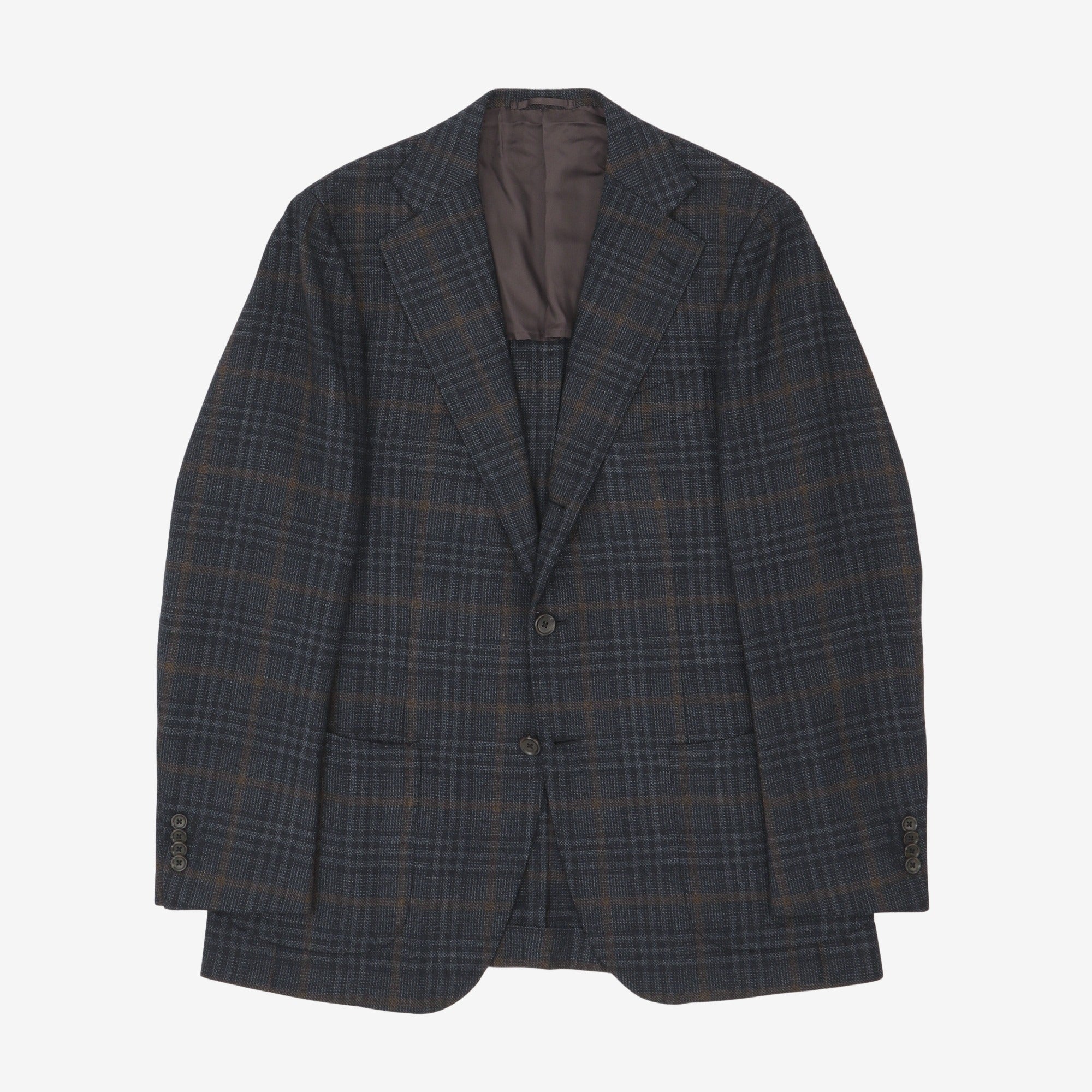 Glencheck Wool Blazer