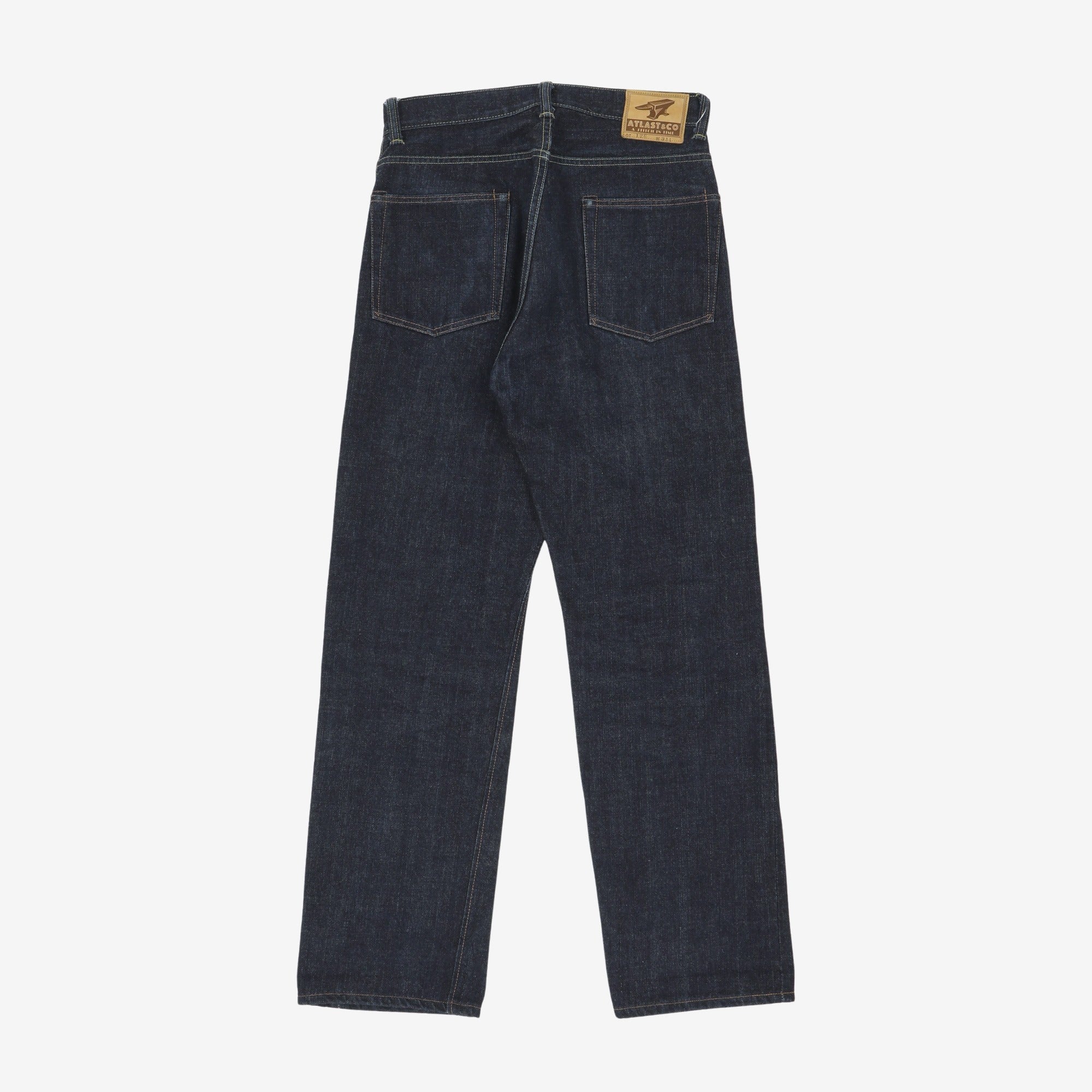 126 Straight Selvedge Denim (31W X 31L)