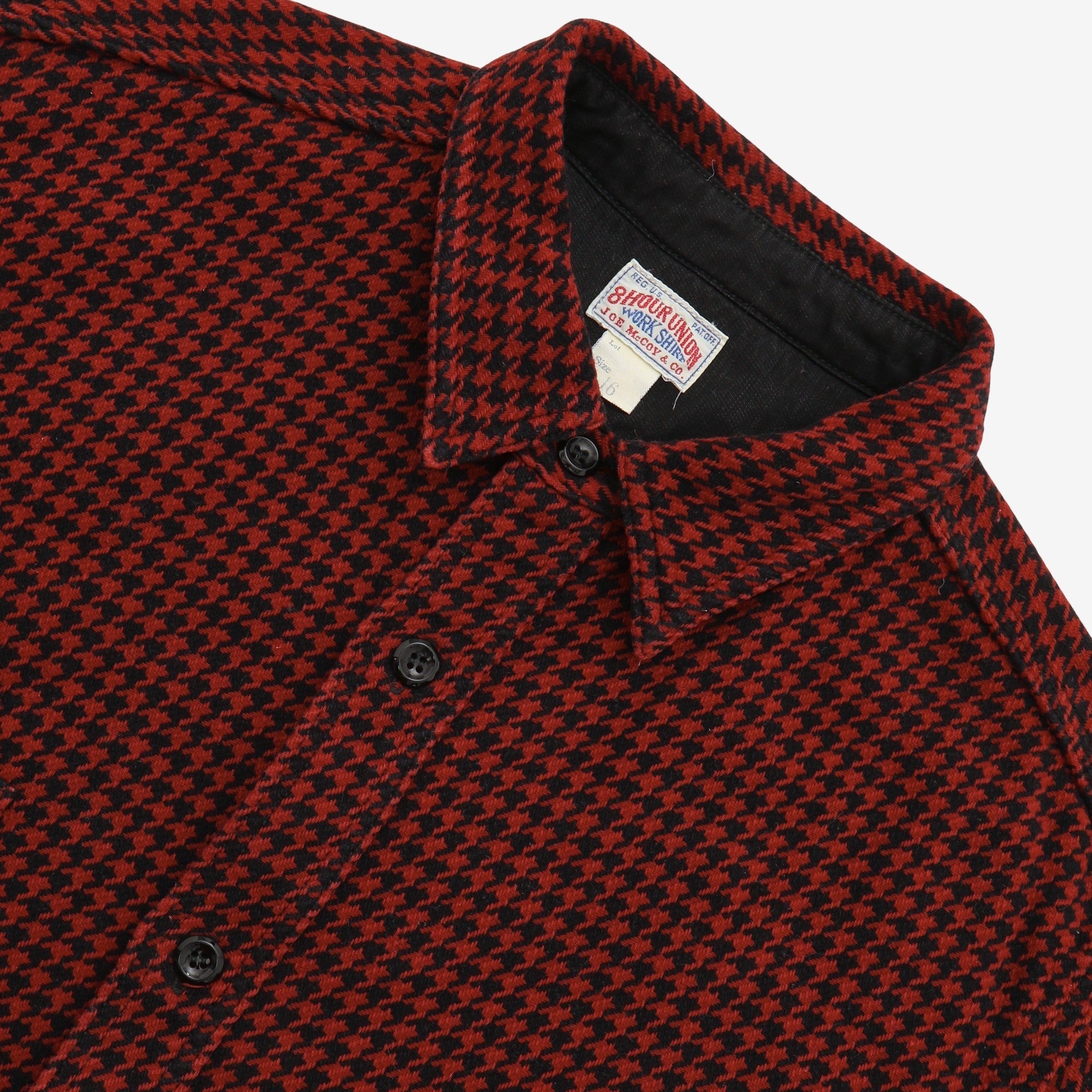 The Real McCoys 8HU Houndstooth Flannel Shirt – Marrkt