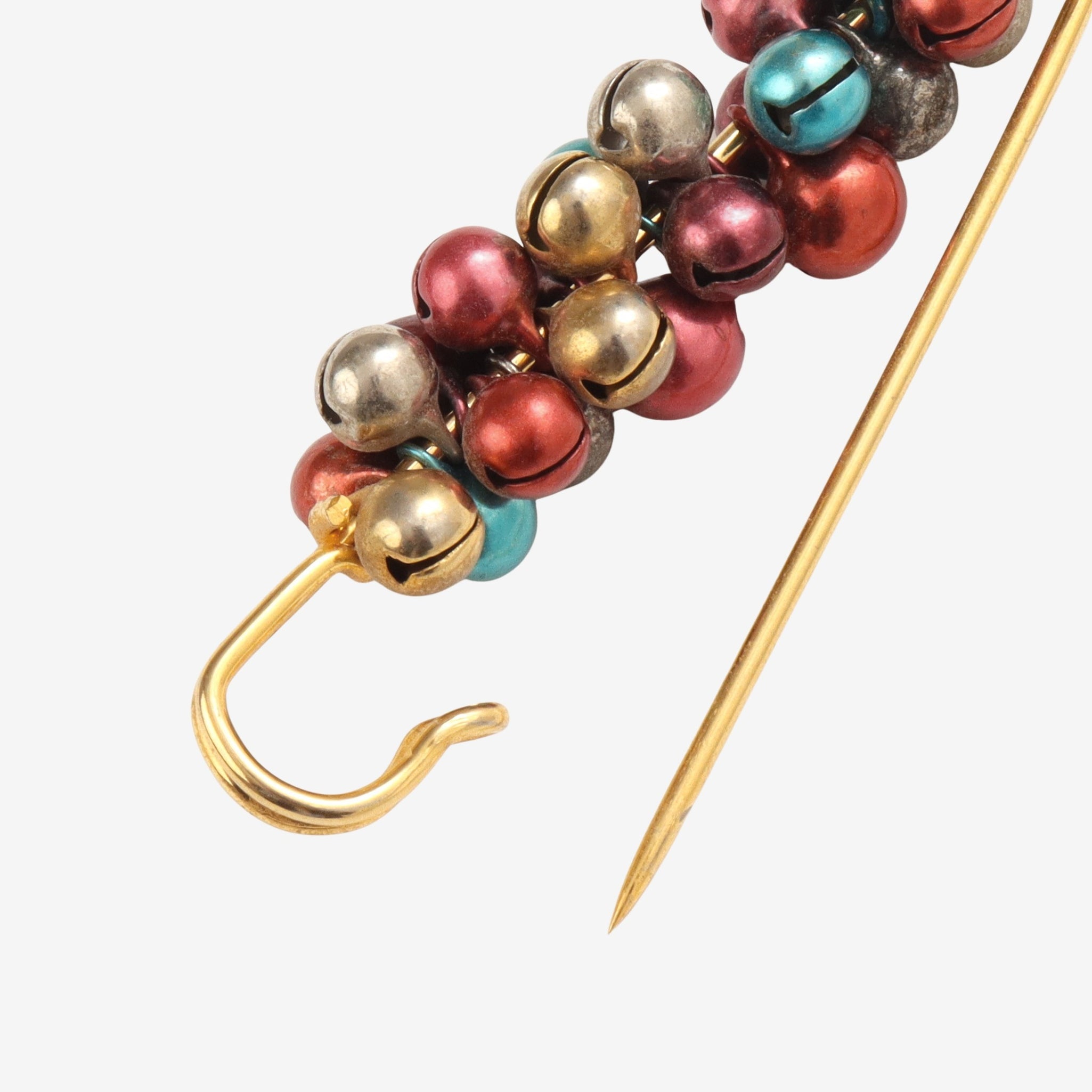 Brass Bell Berper Pin