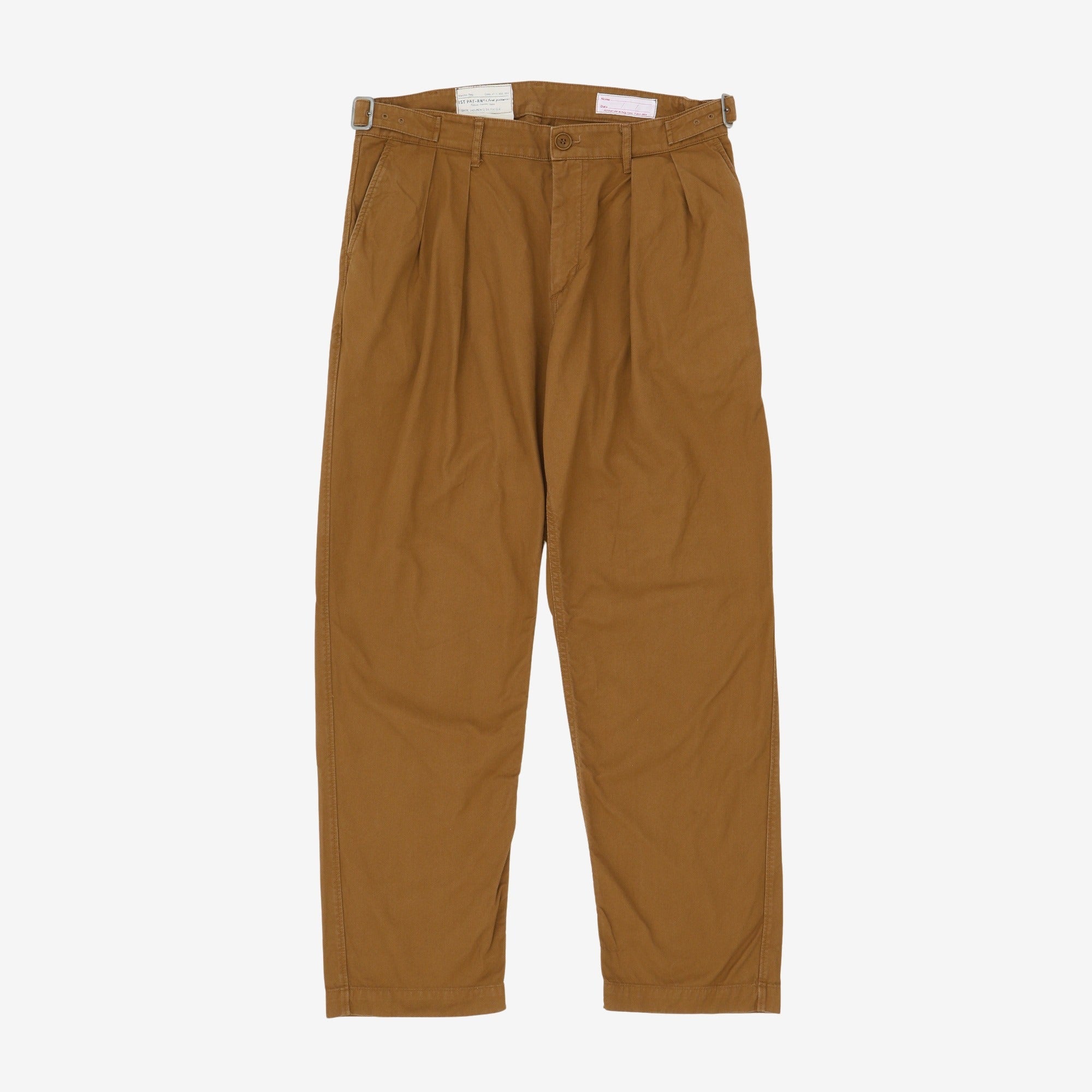 Double Pleated Trousers (35W X 30L)