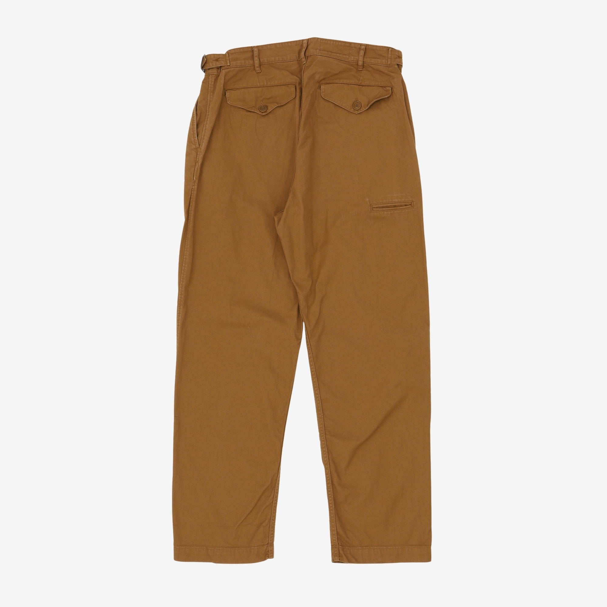Double Pleated Trousers (35W X 30L)
