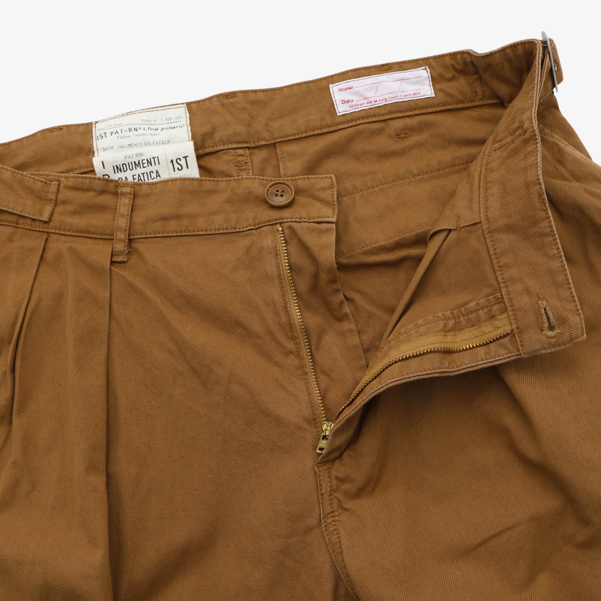 Double Pleated Trousers (35W X 30L)