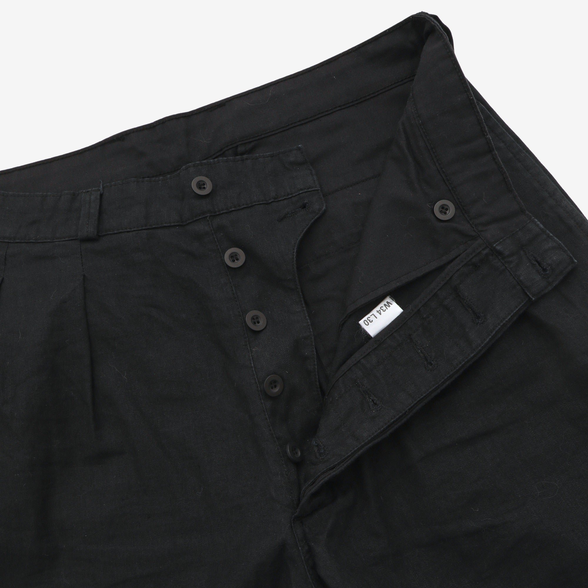 Linen Blend Tanger Trousers (34W X 24L)