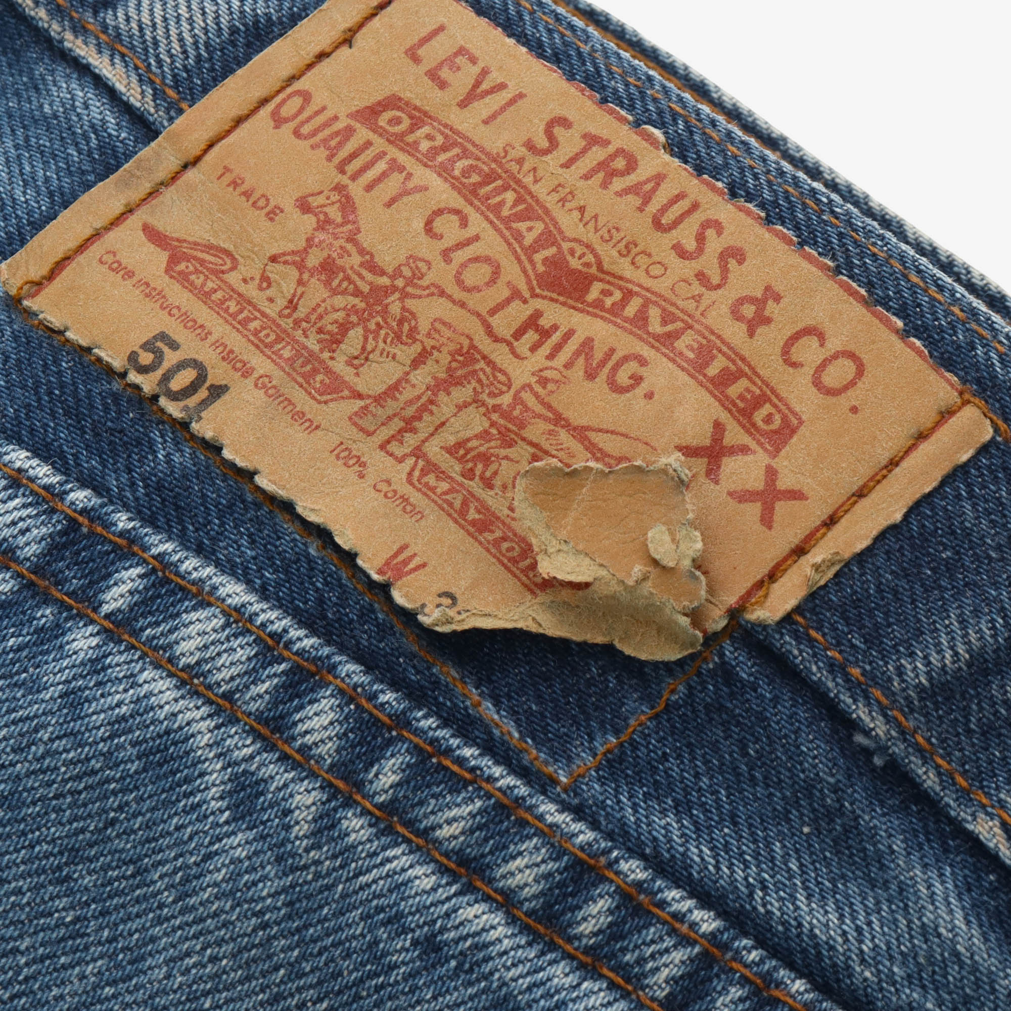 Vintage 501 Denim USA (31W X 35L)