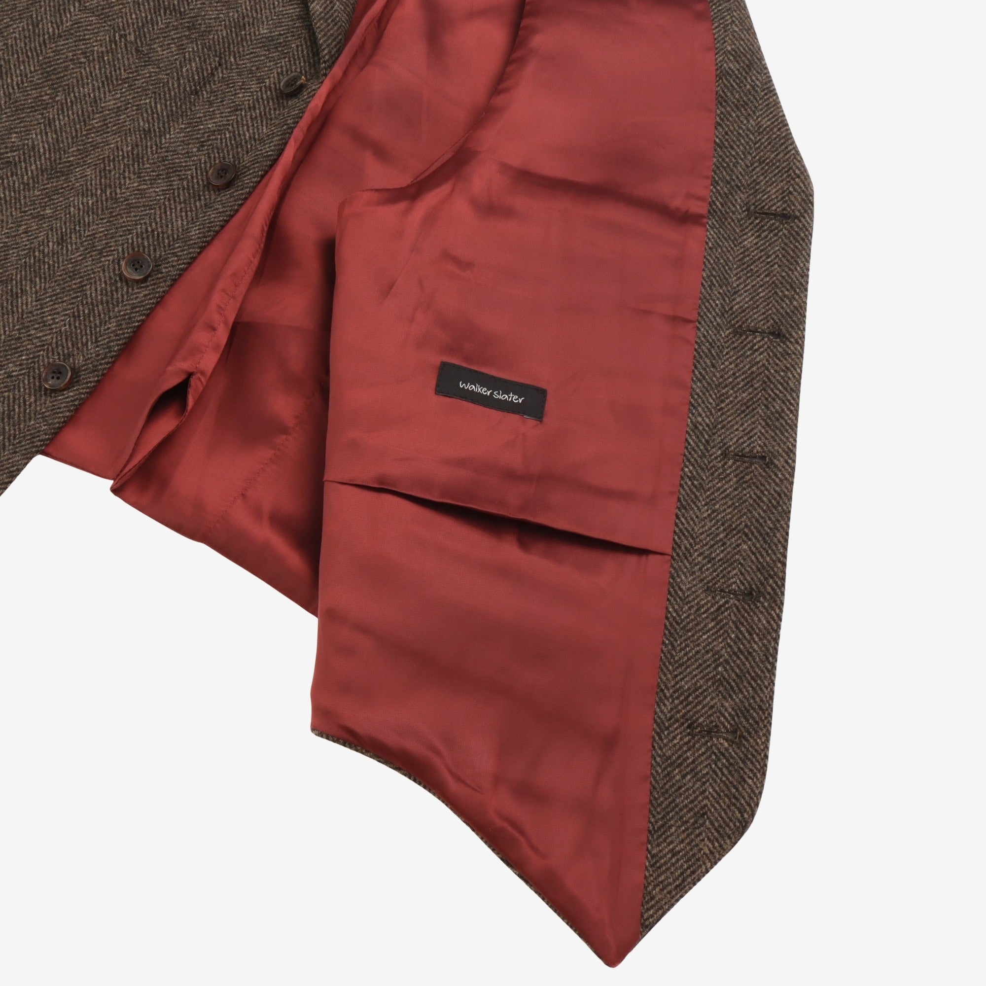 James Shetland Tweed Waistcoat
