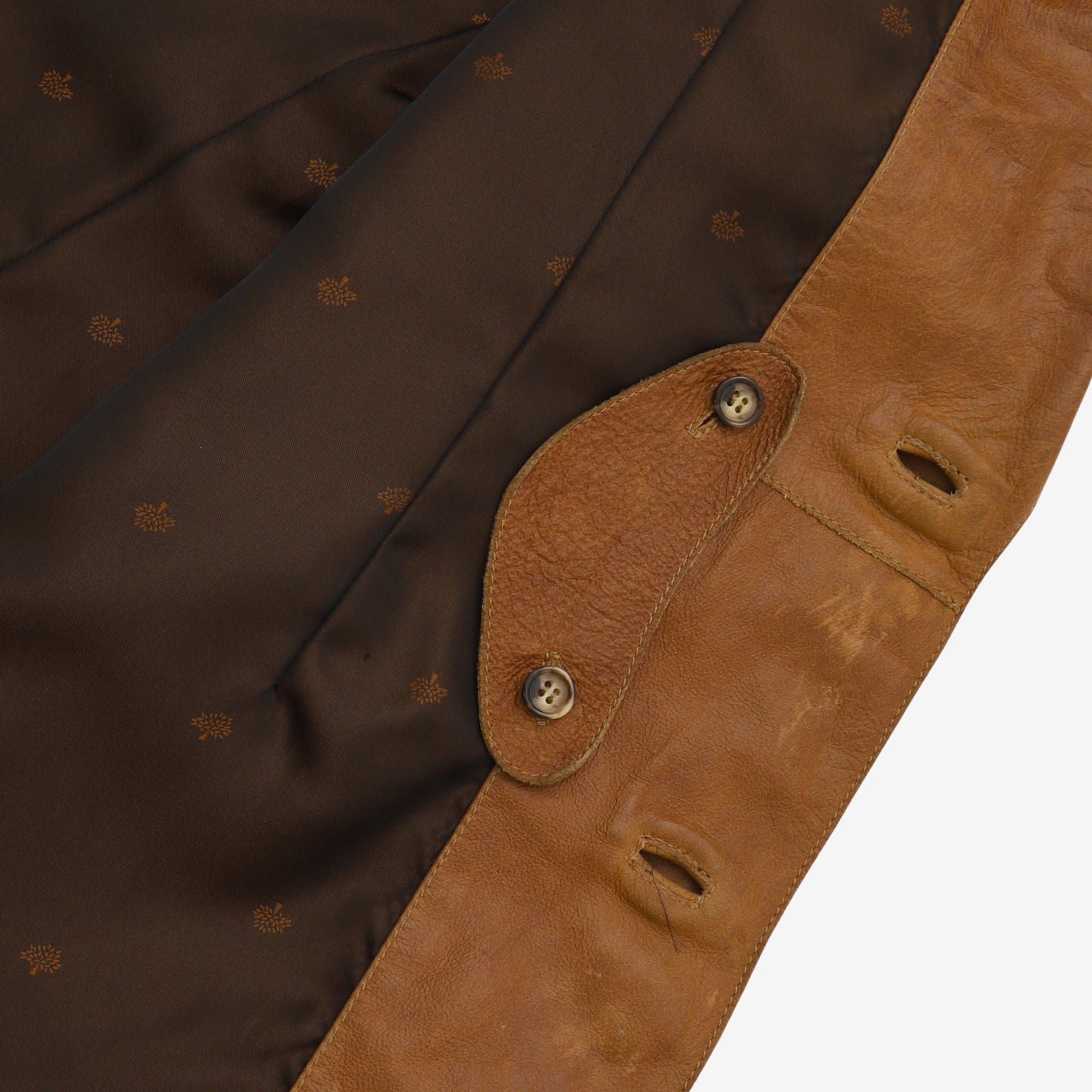 Vintage Leather Blazer