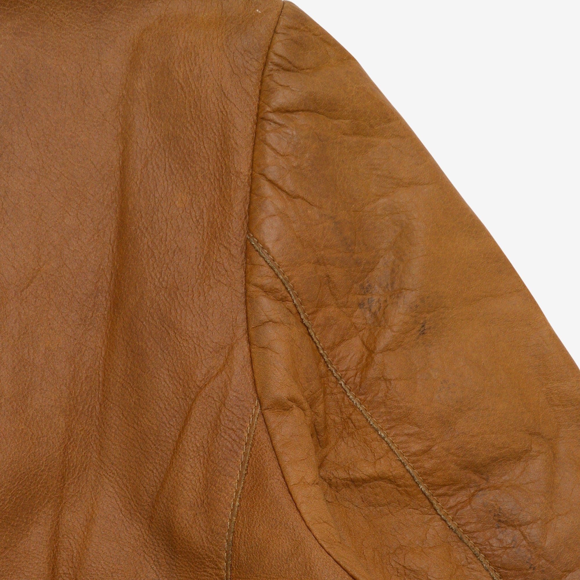 Vintage Leather Blazer