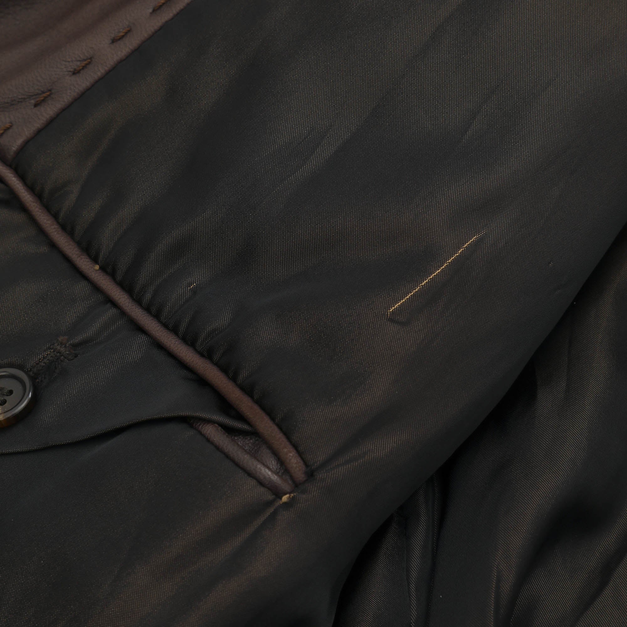 Leather Car Coat