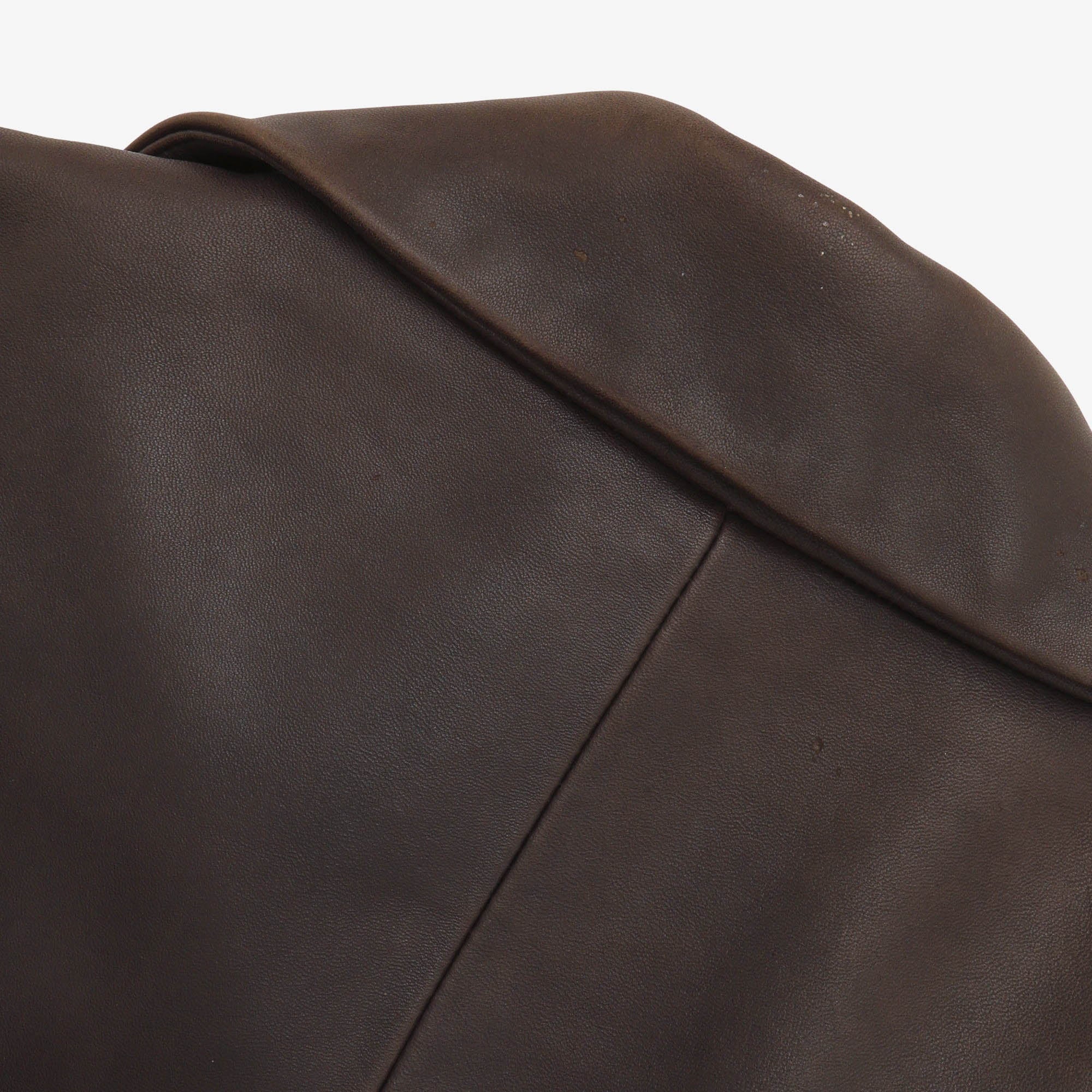 Leather Car Coat