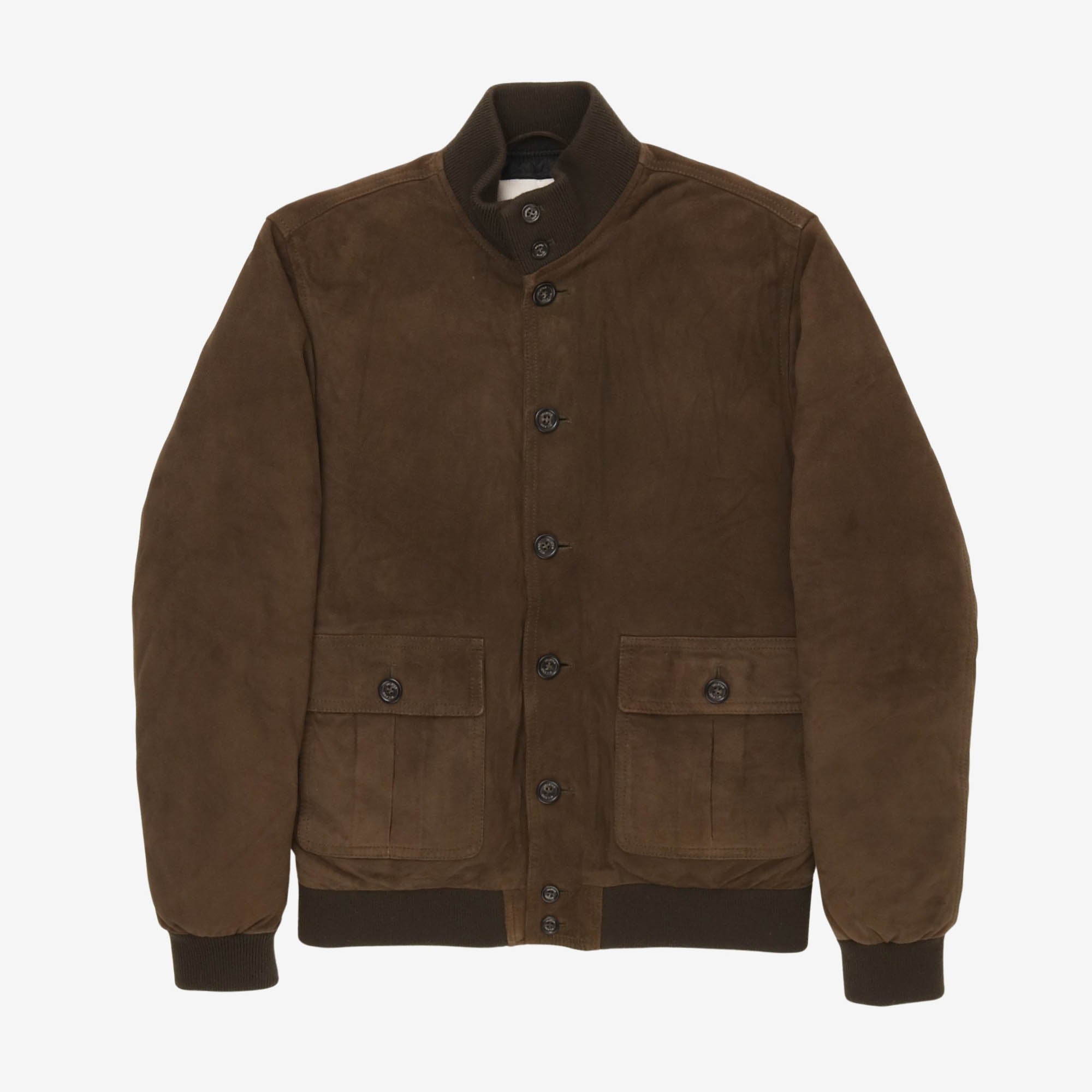 Valstarino Quilted Suede Jacket