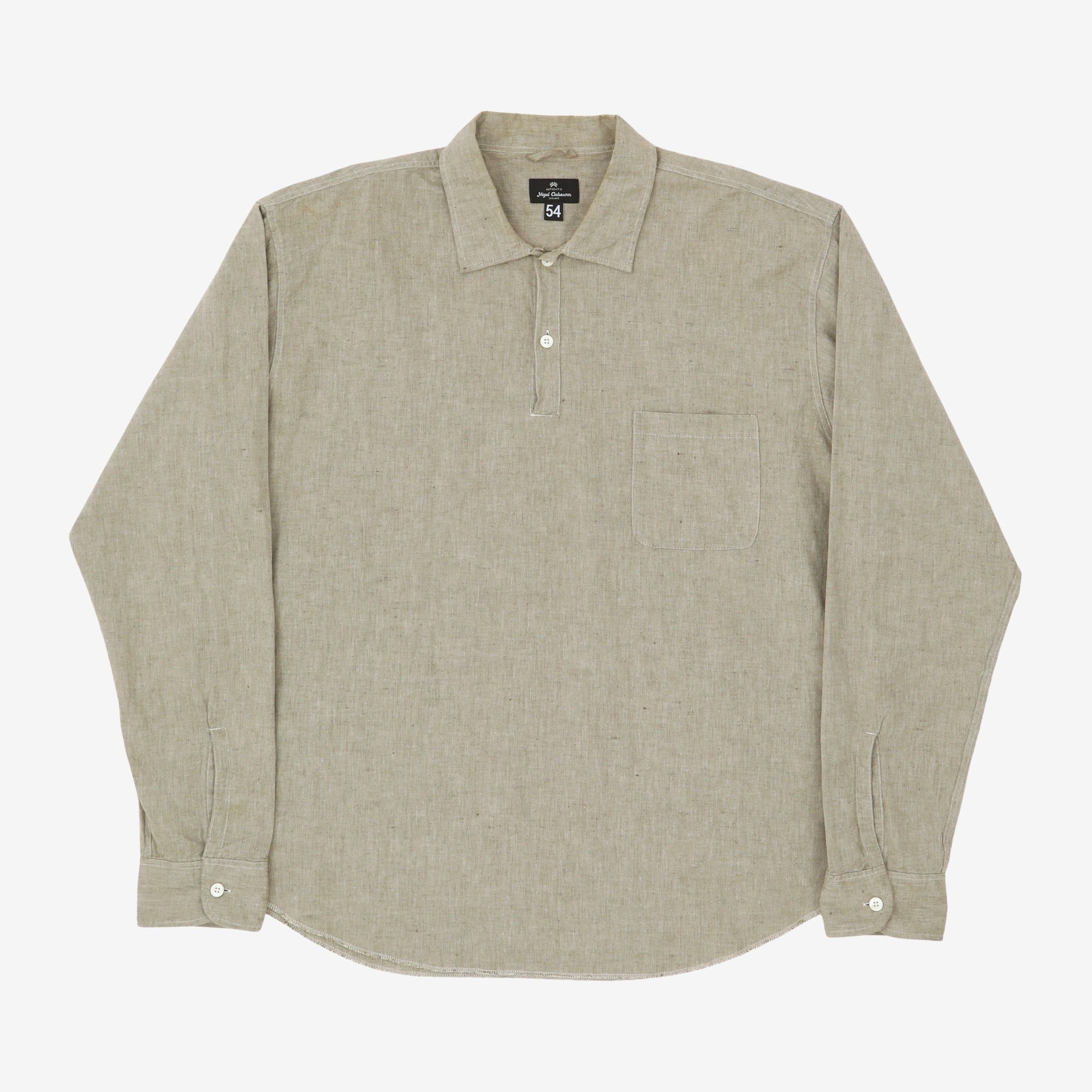 Linen Blend PO Shirt