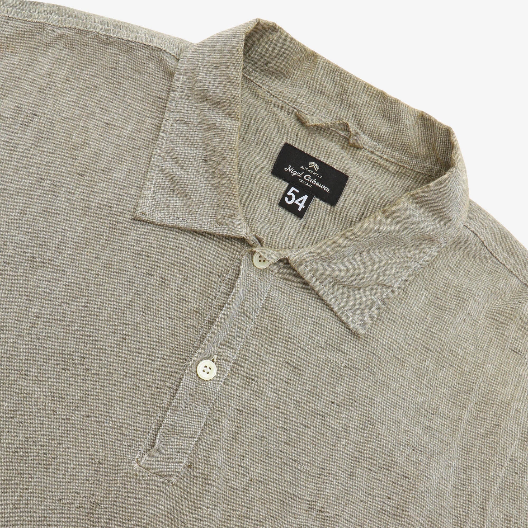 Linen Blend PO Shirt