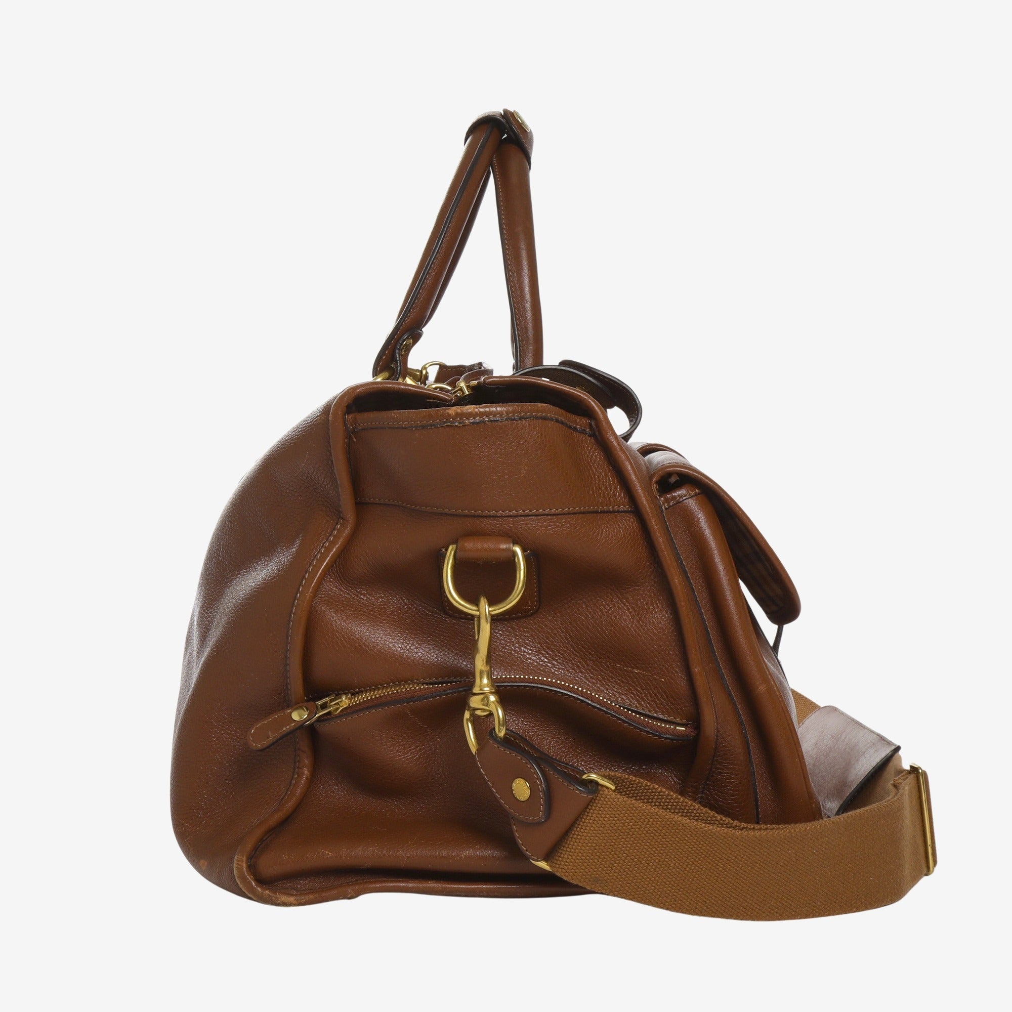 Express No 2 Leather Weekender Bag