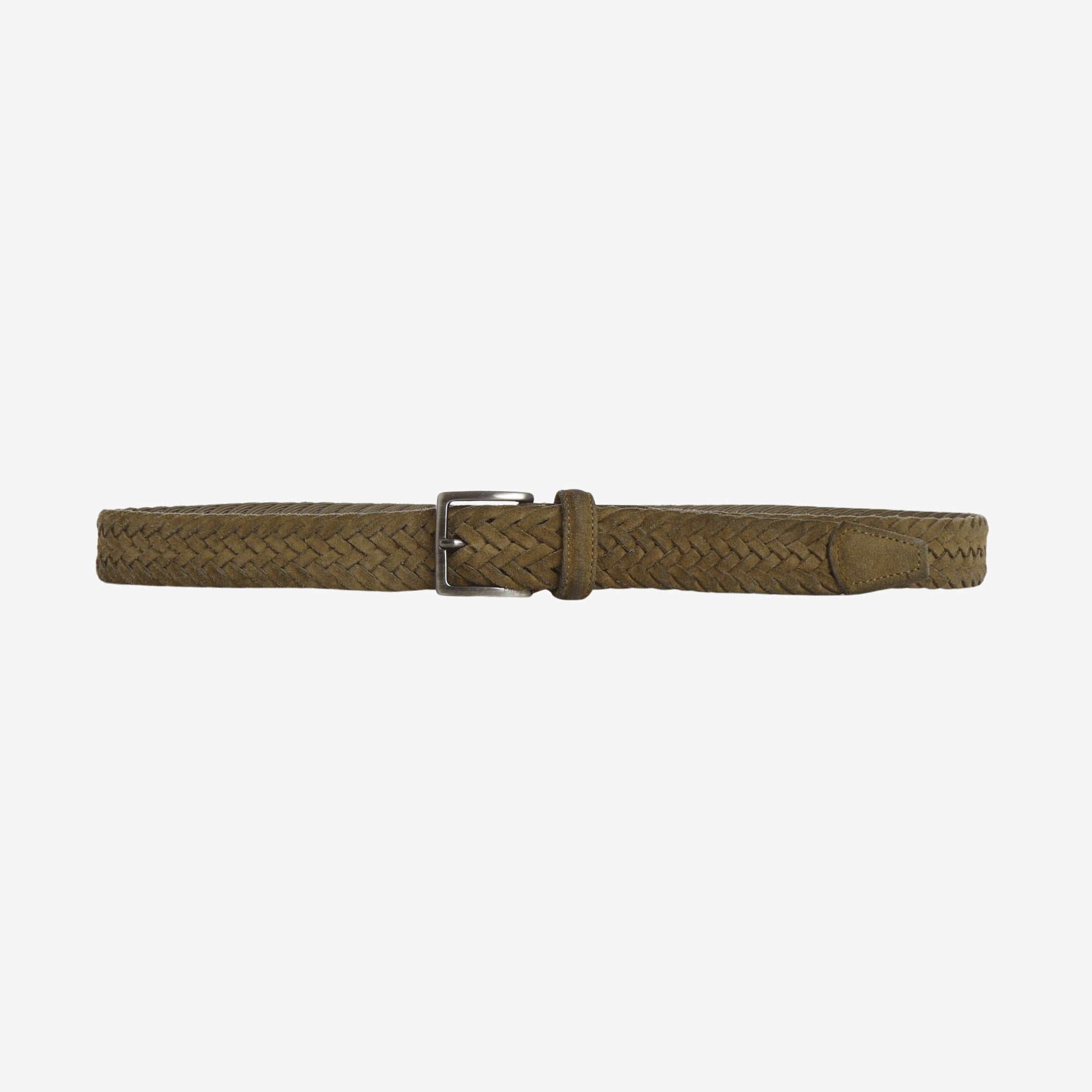 Suede Woven Belt