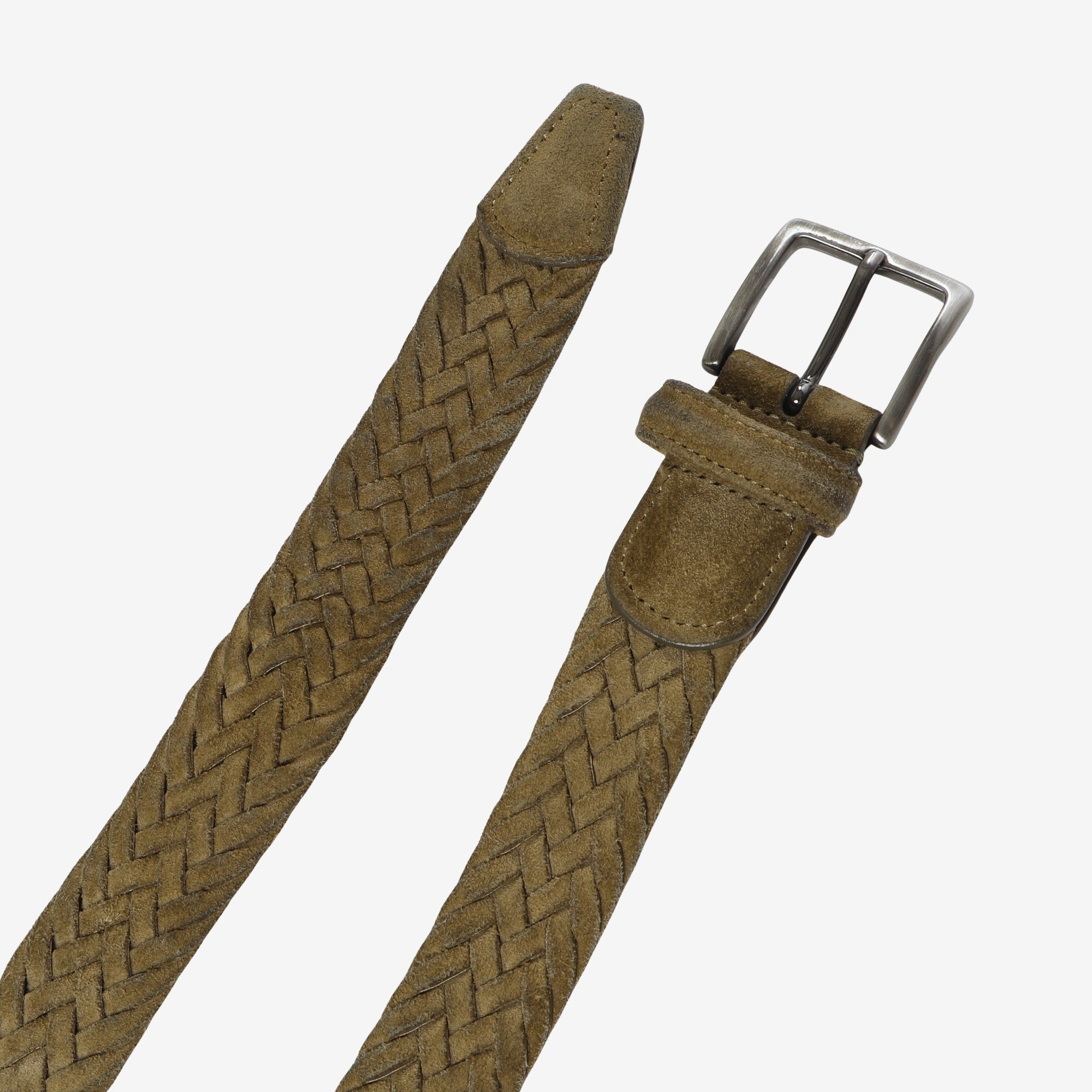 Suede Woven Belt