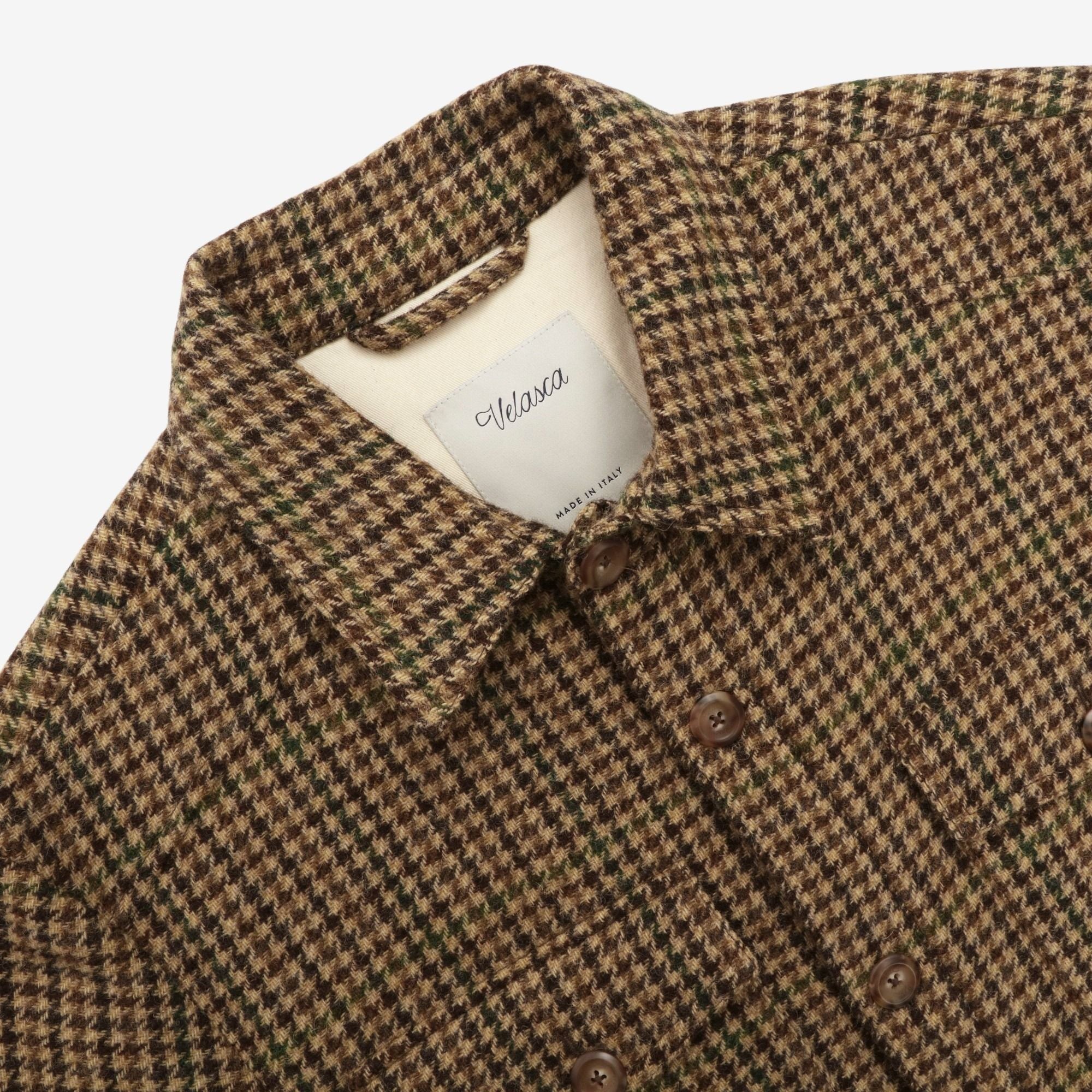 Shetland Wool Overshirt