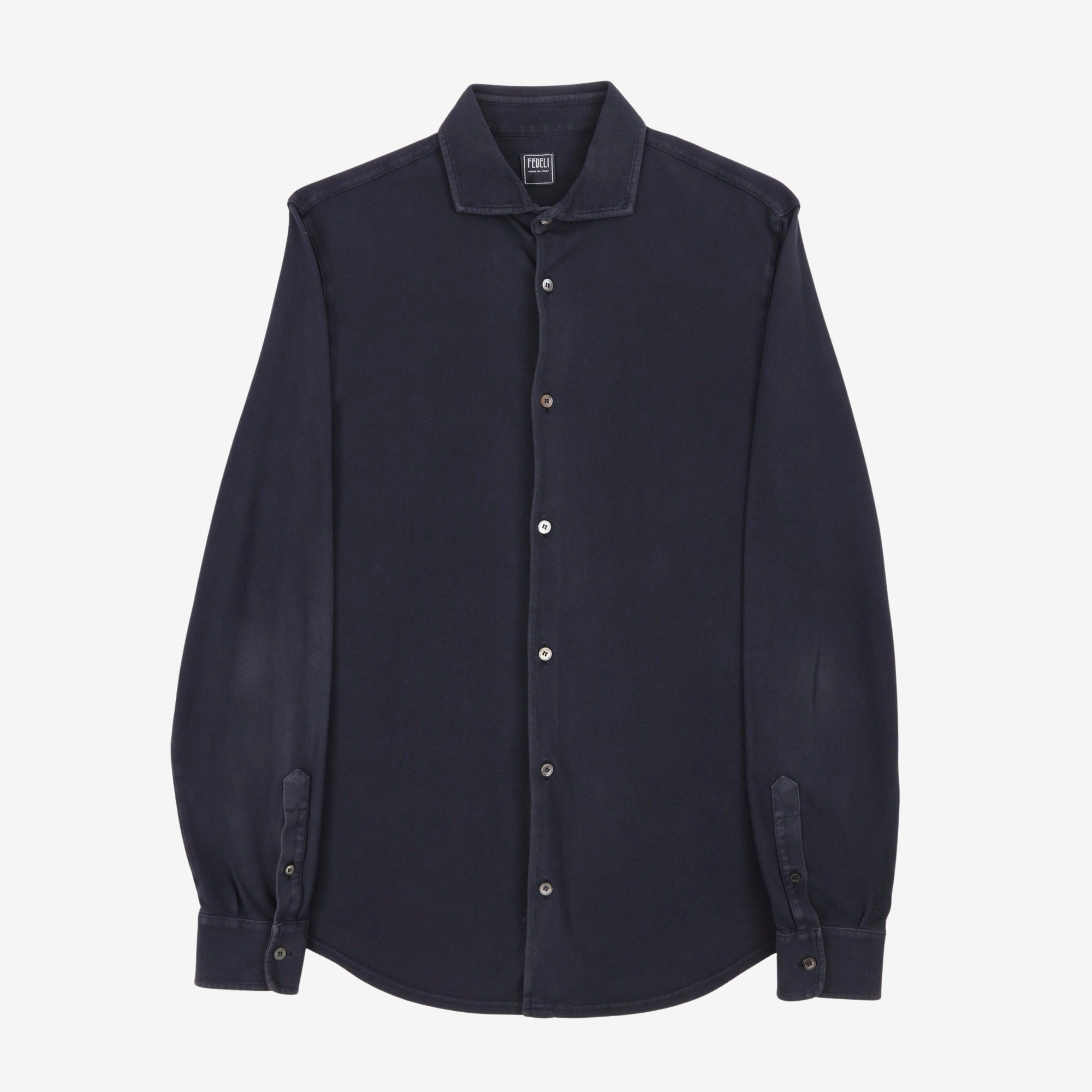 Pique Cotton Shirt