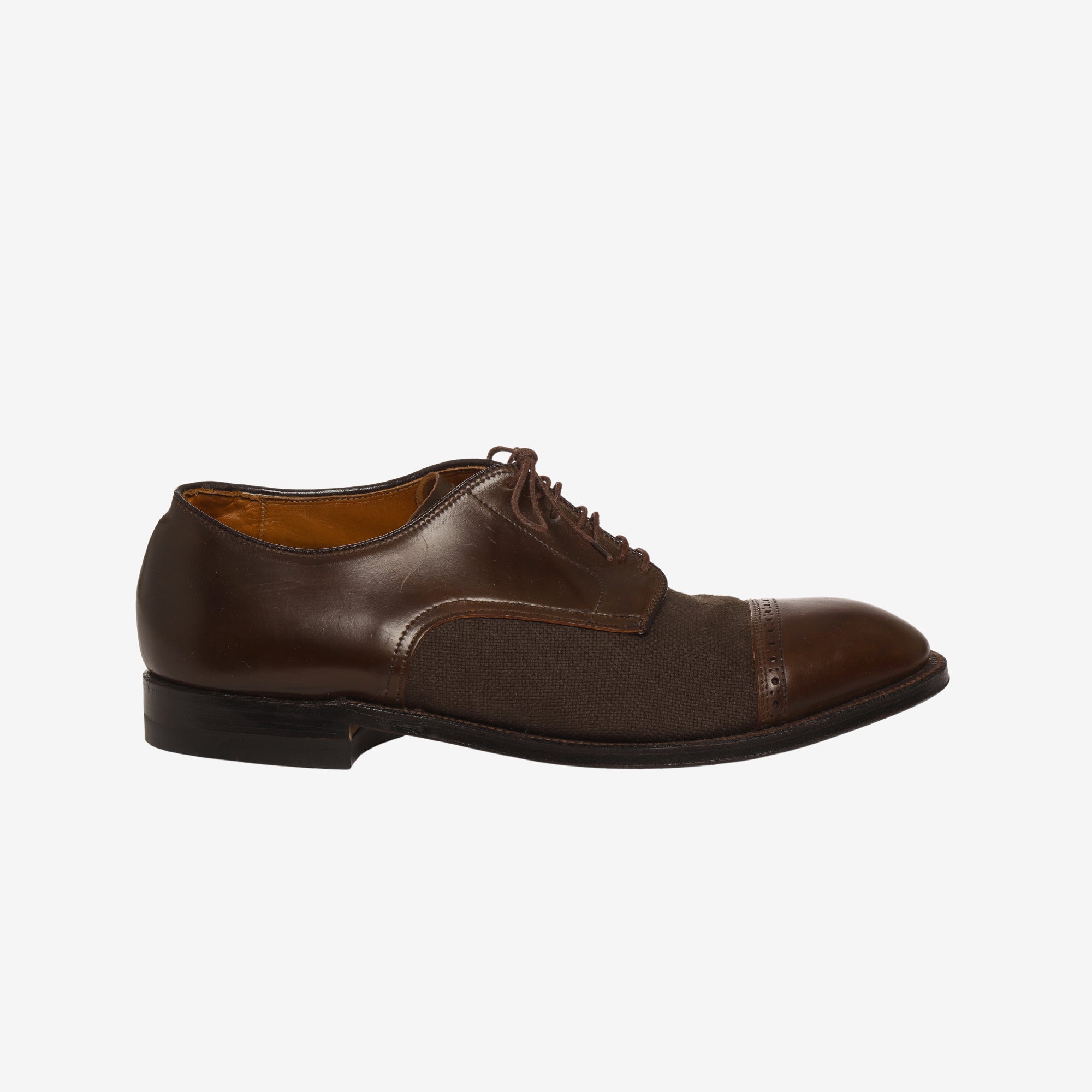 56258 Cordovan Cap Toe Derby (Anatomica)