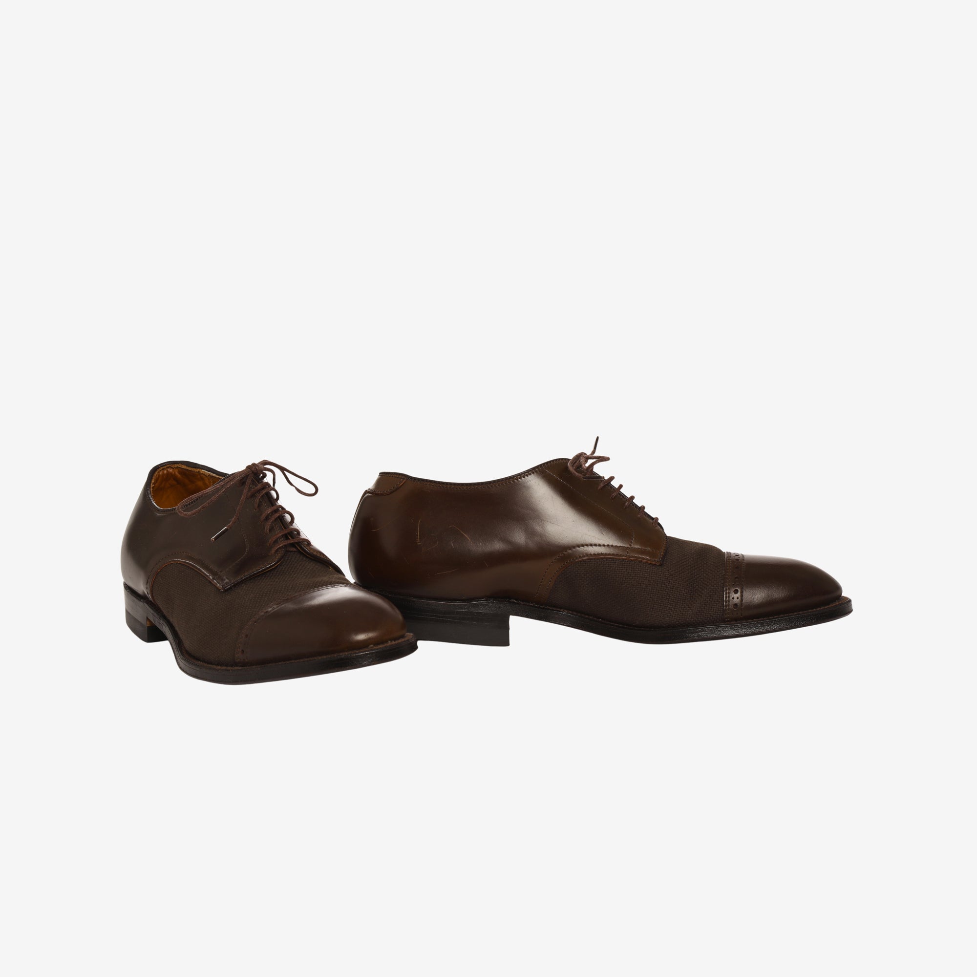 56258 Cordovan Cap Toe Derby (Anatomica)