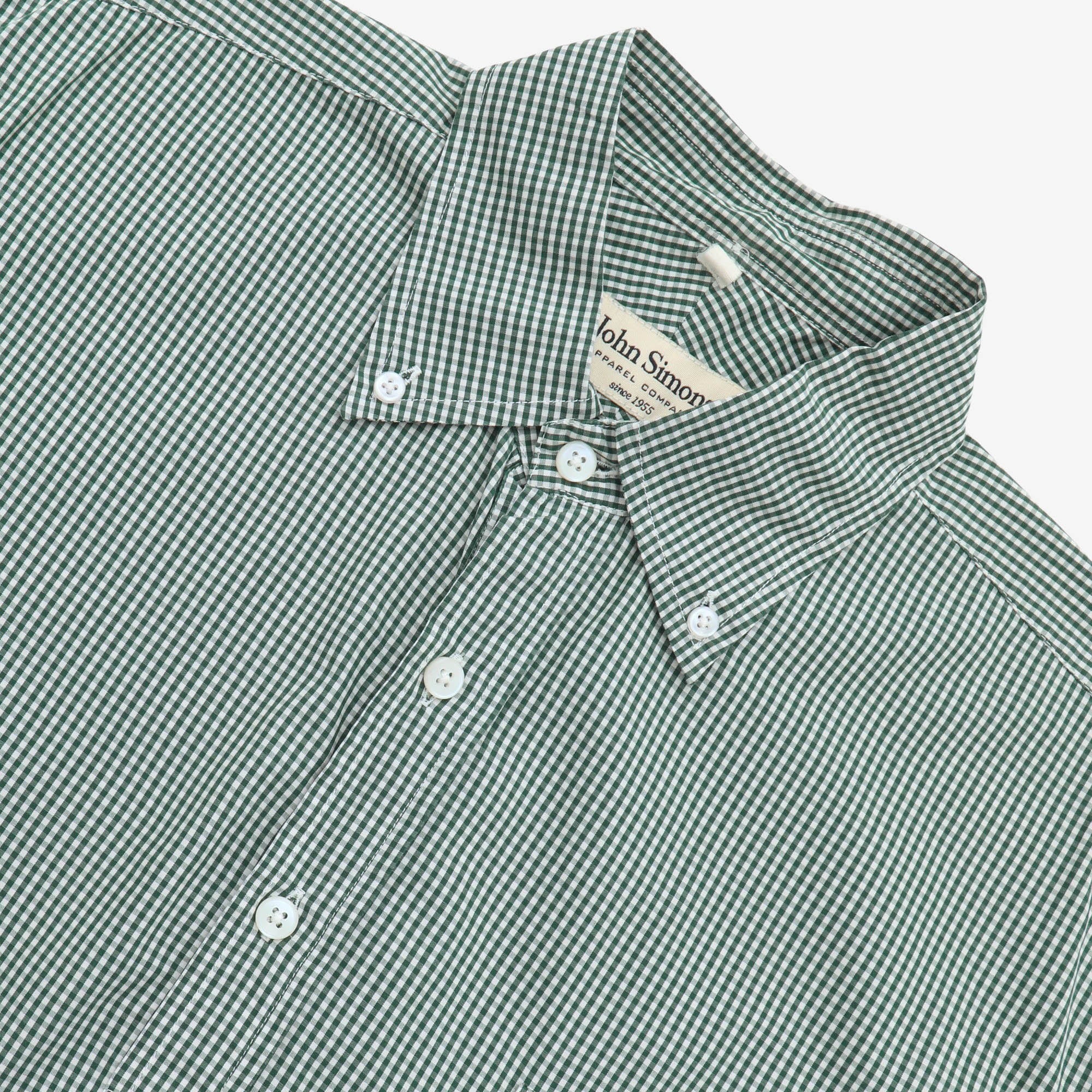 SS Gingham Popover Shirt