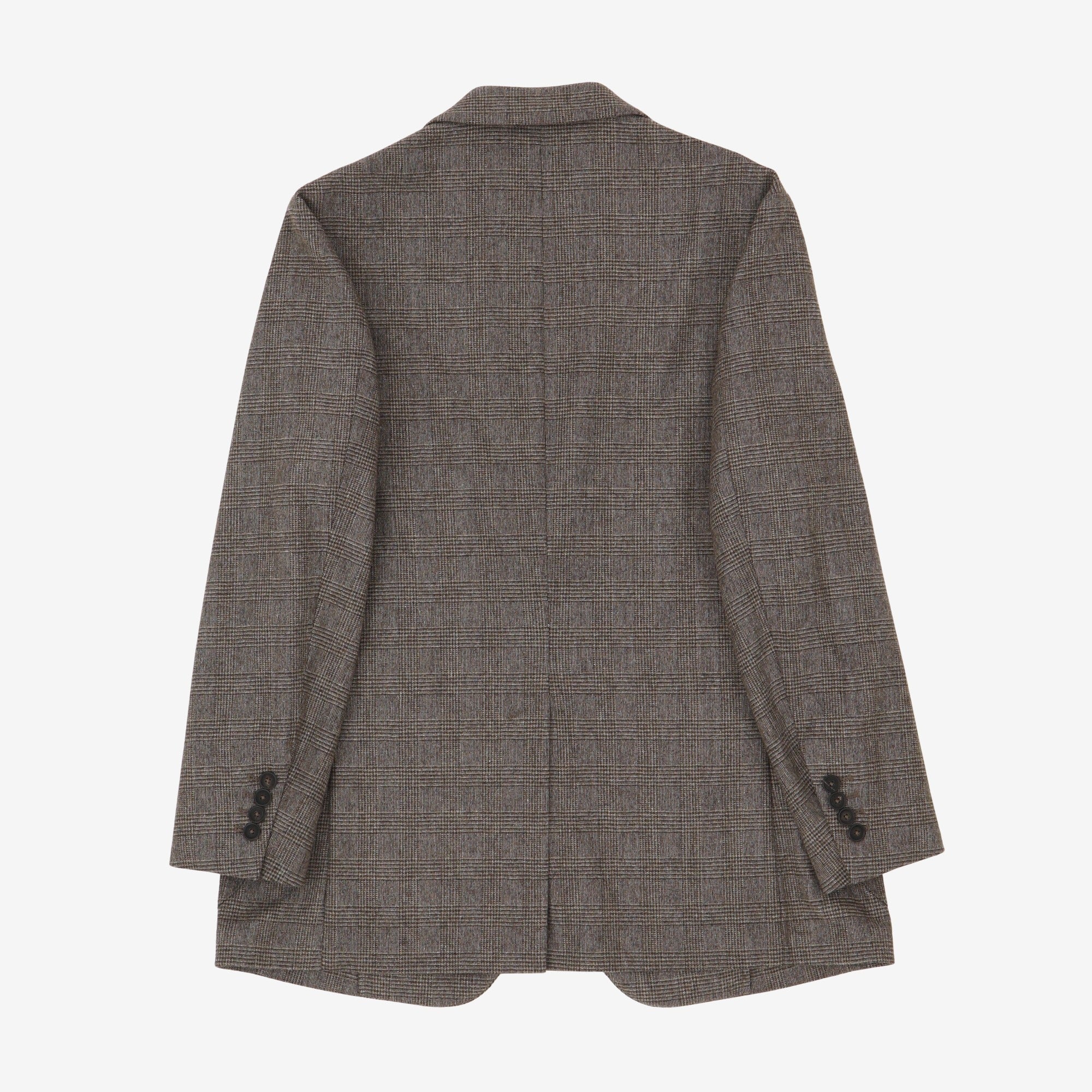 Glen Check Wool Blend Suit