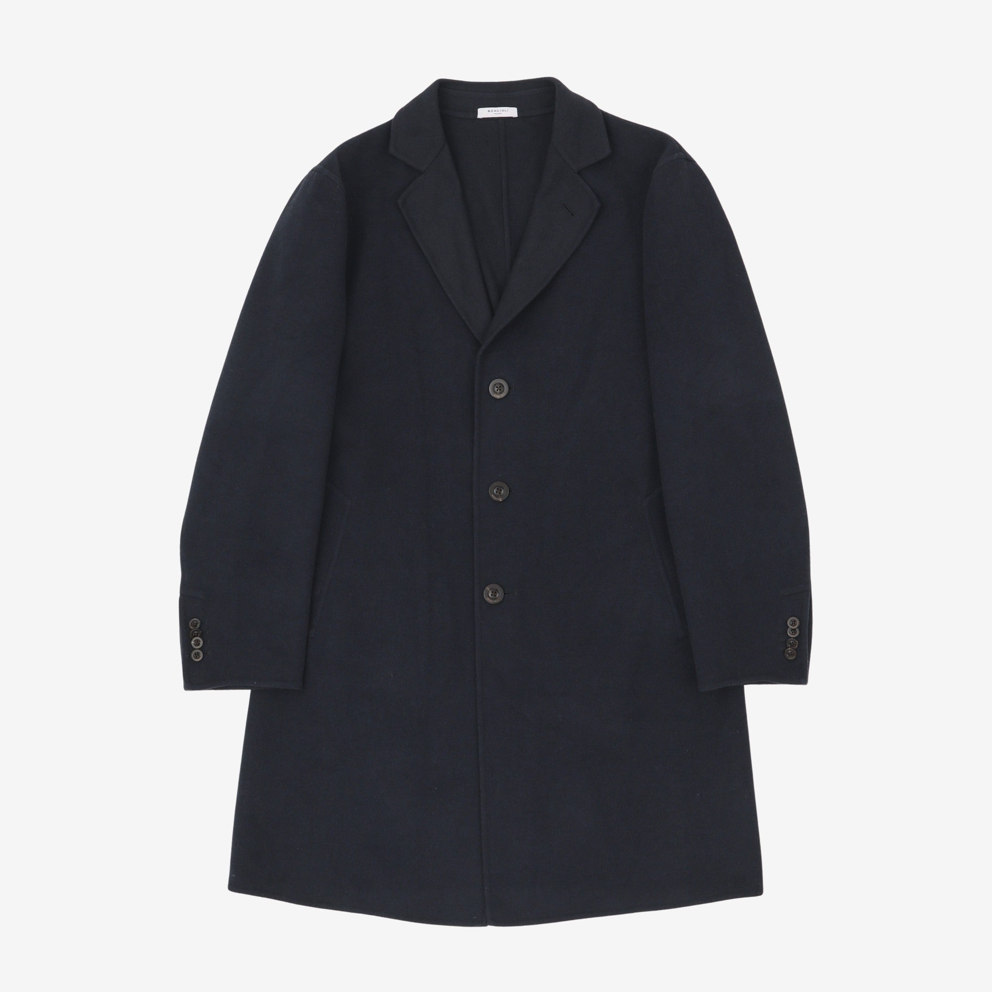 Virgin Wool Loden Coat