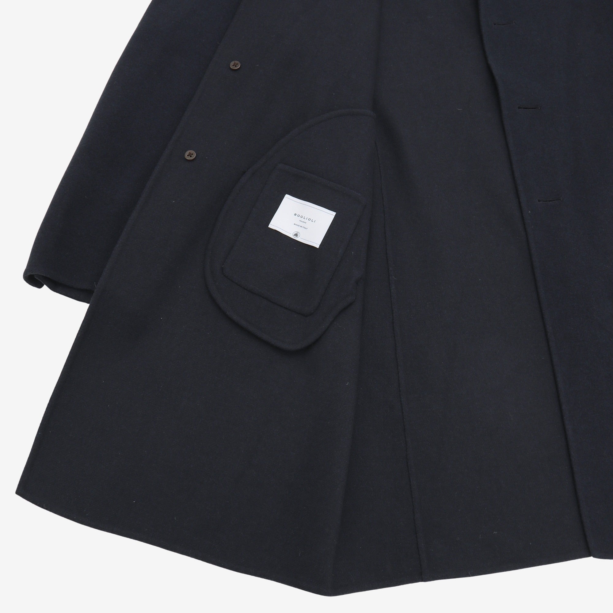 Virgin Wool Loden Coat