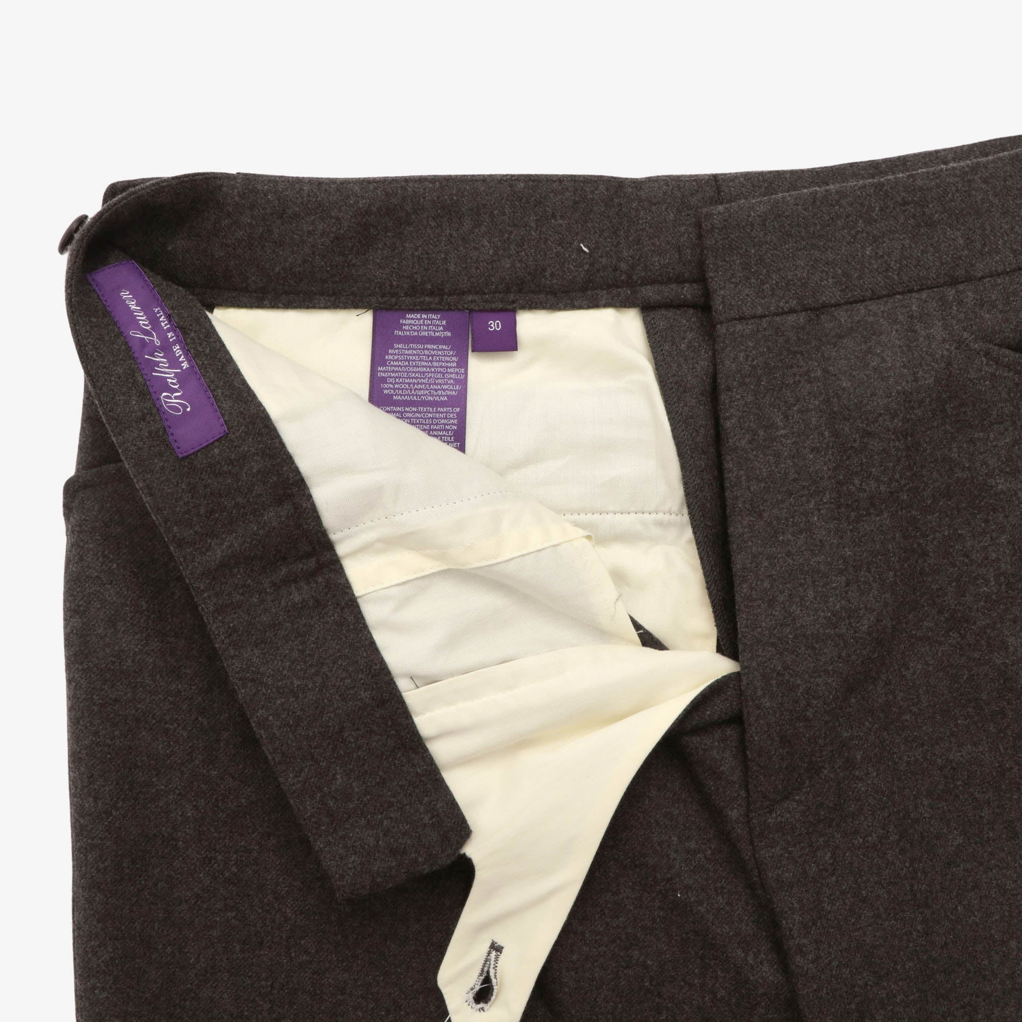 Purple Label Wool Trousers (30W X 28L)