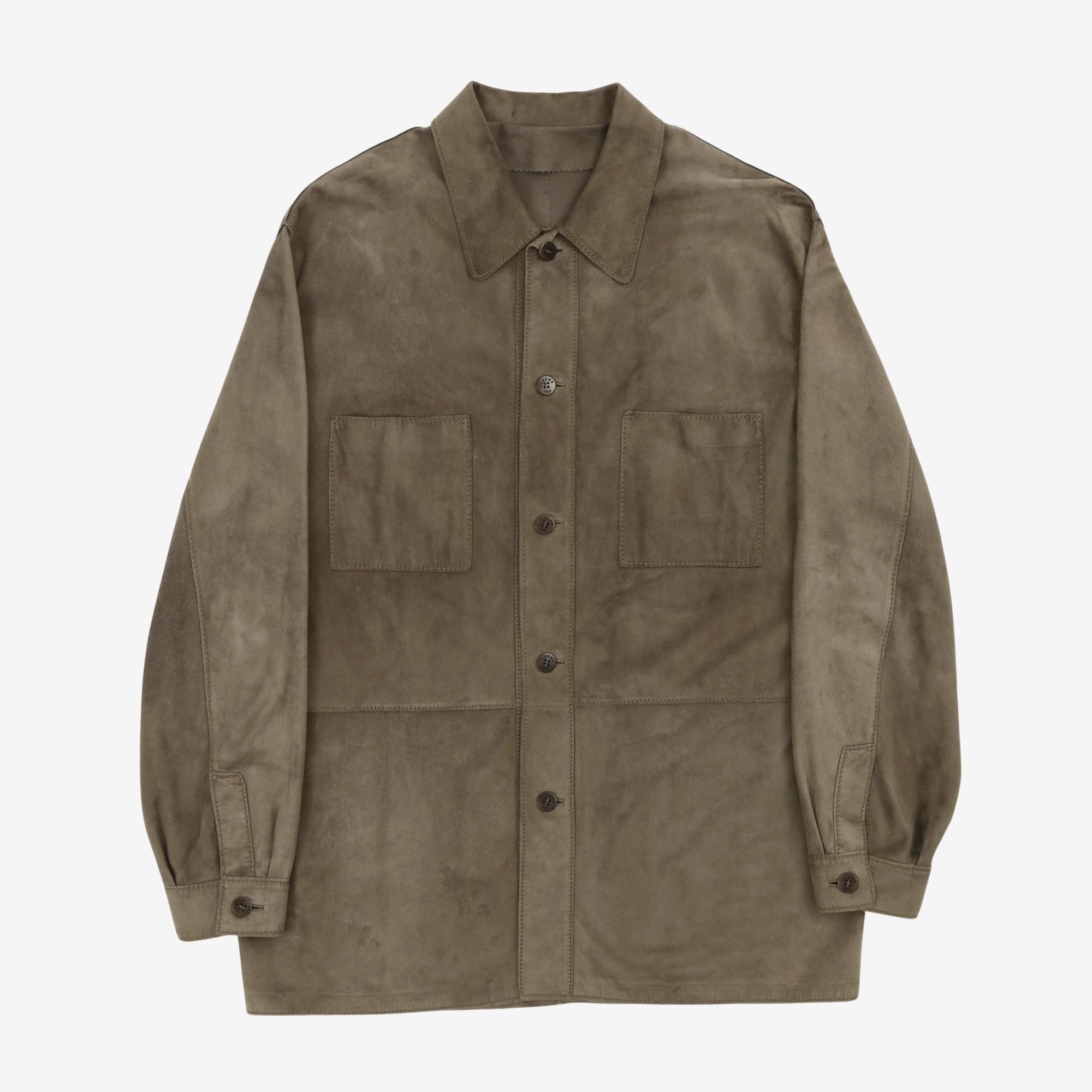 Vintage 90s Suede Overshirt