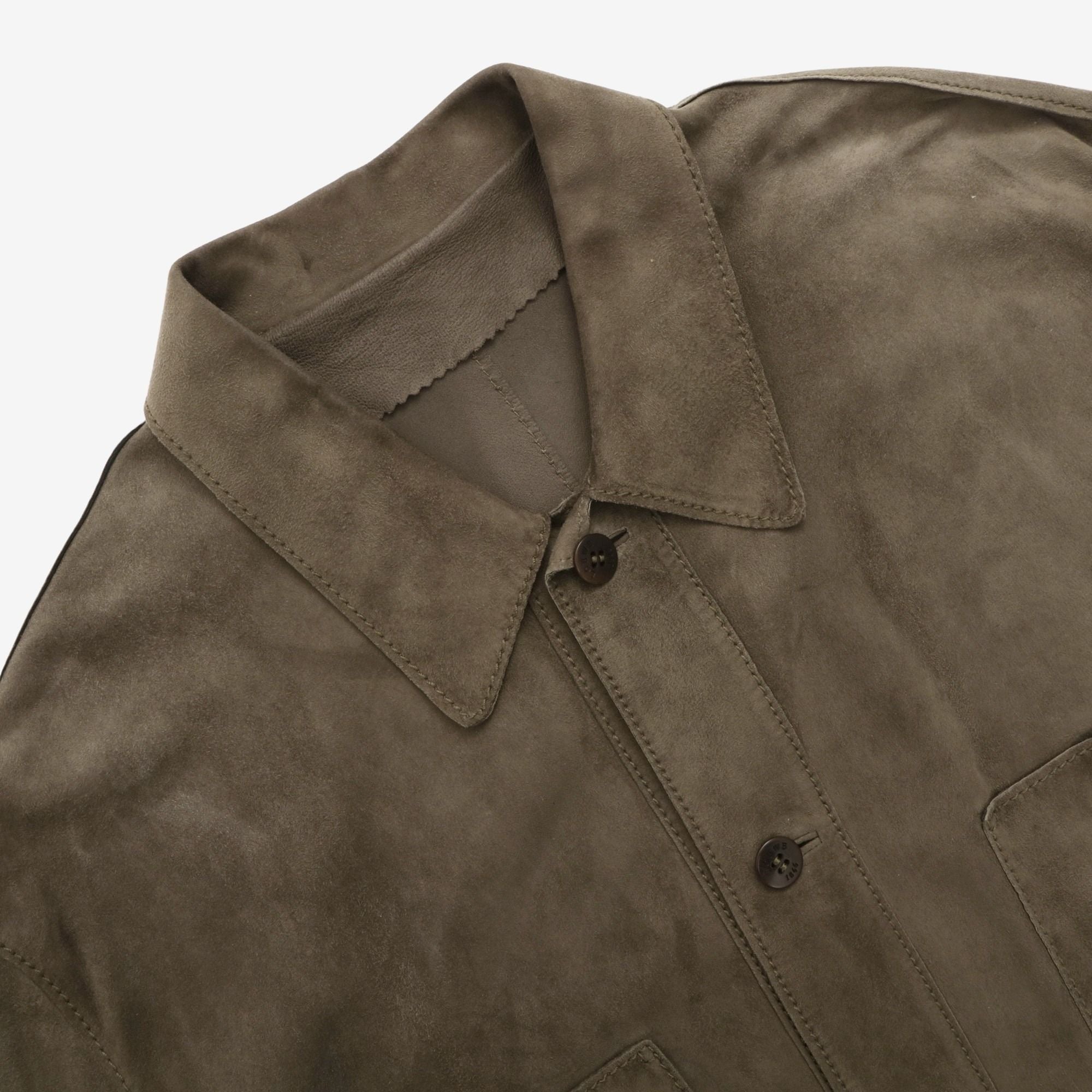 Vintage 90s Suede Overshirt