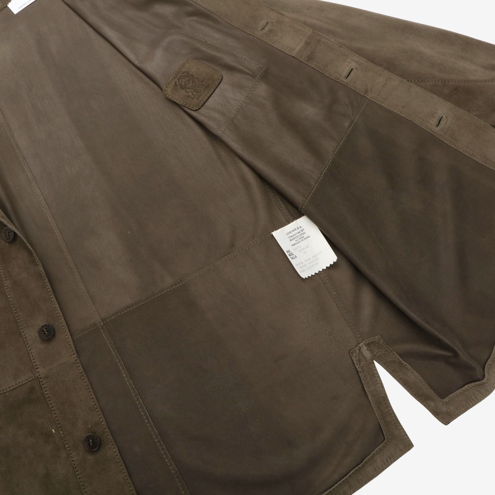 Vintage 90s Suede Overshirt