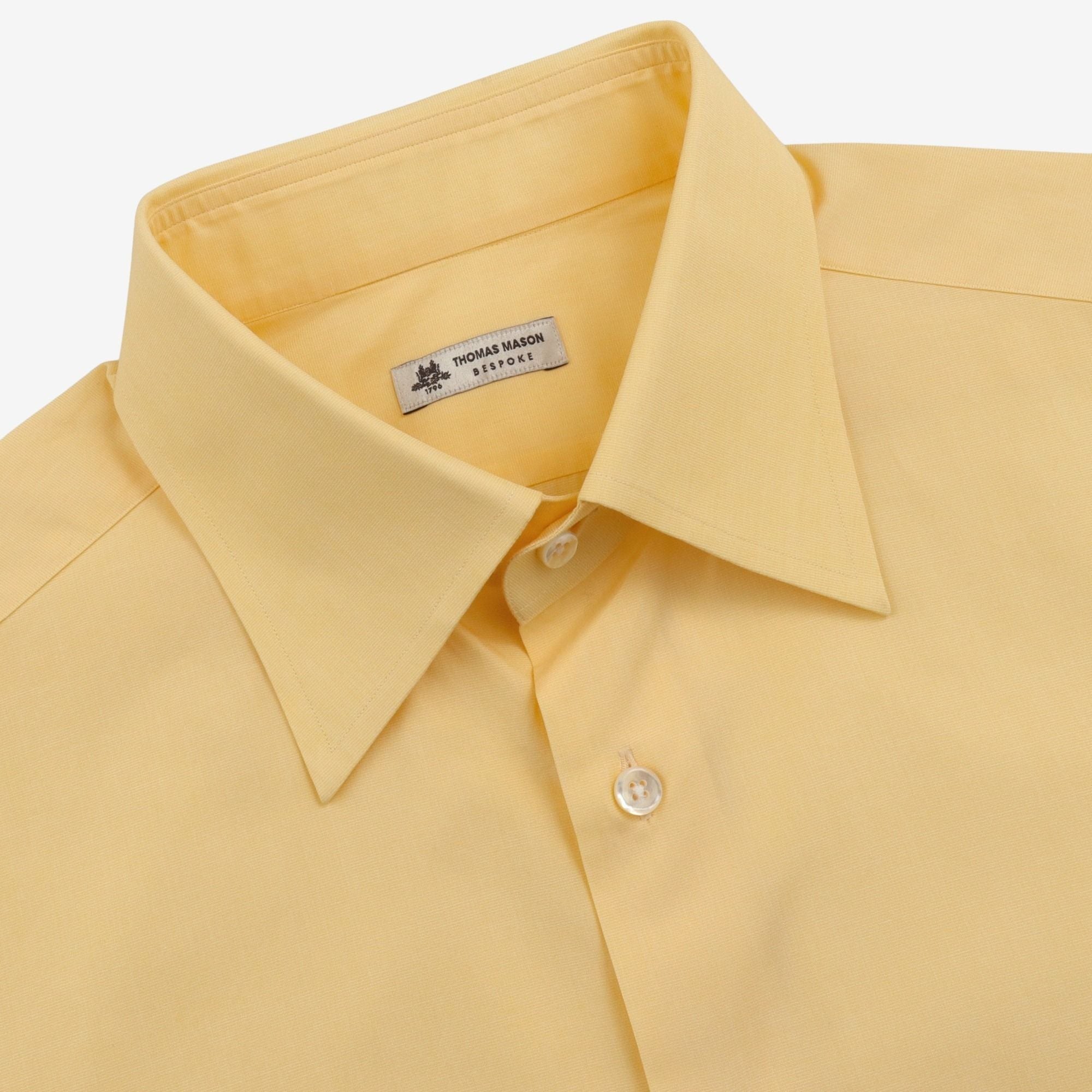 Bespoke Spread Collar Poplin Shirt