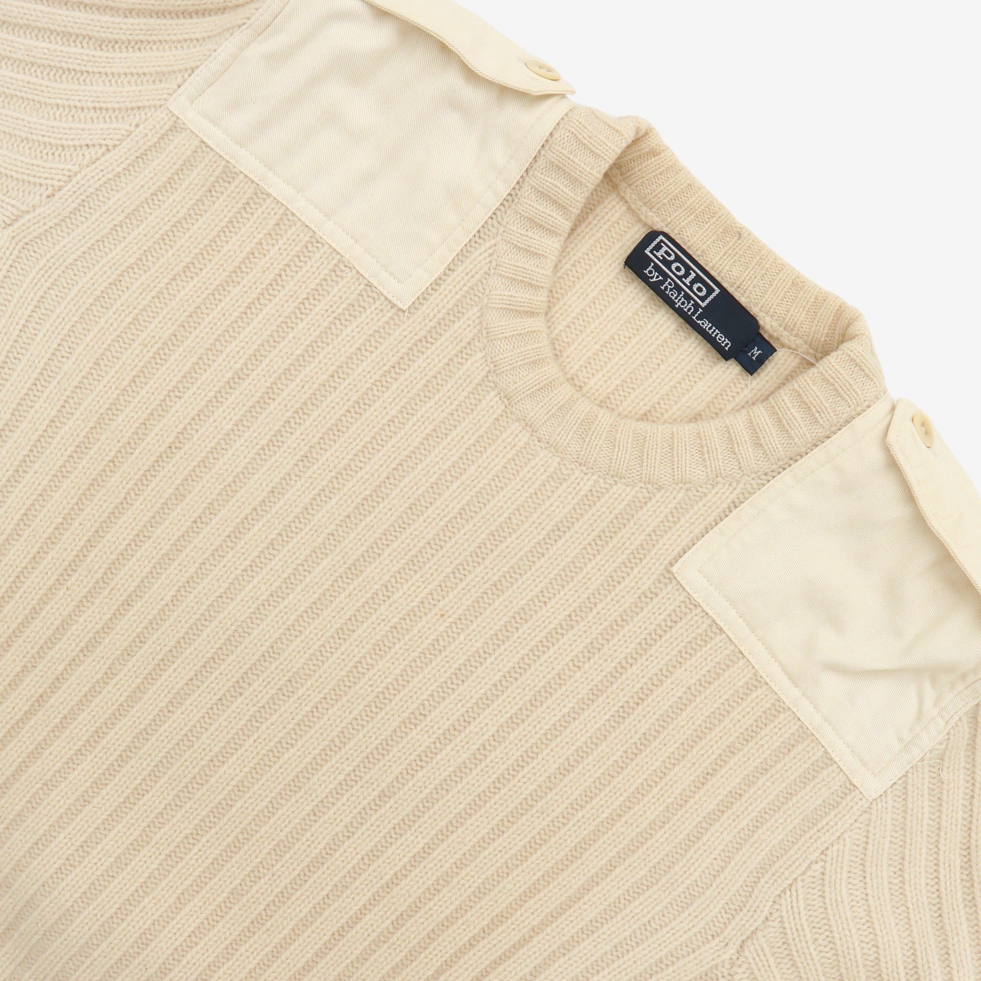 Military Knit Sweater