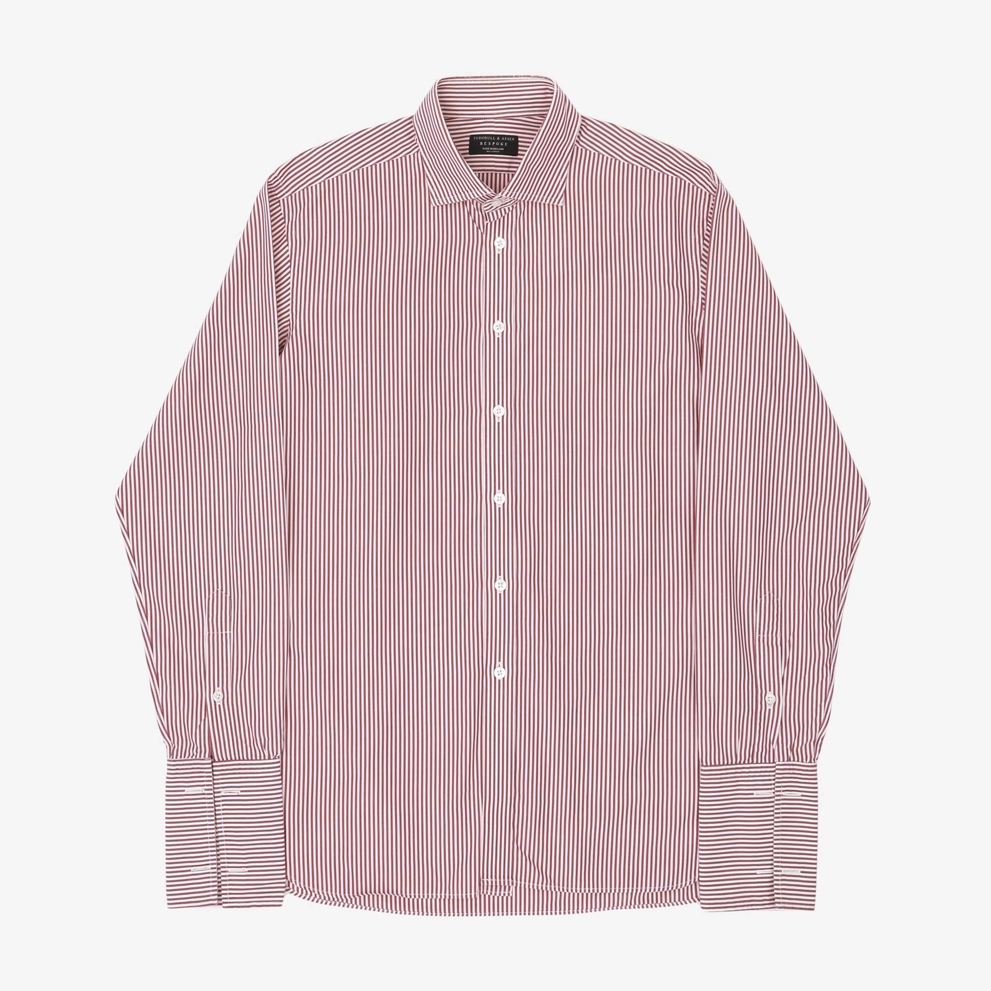 Bespoke Awning Stripe Shirt