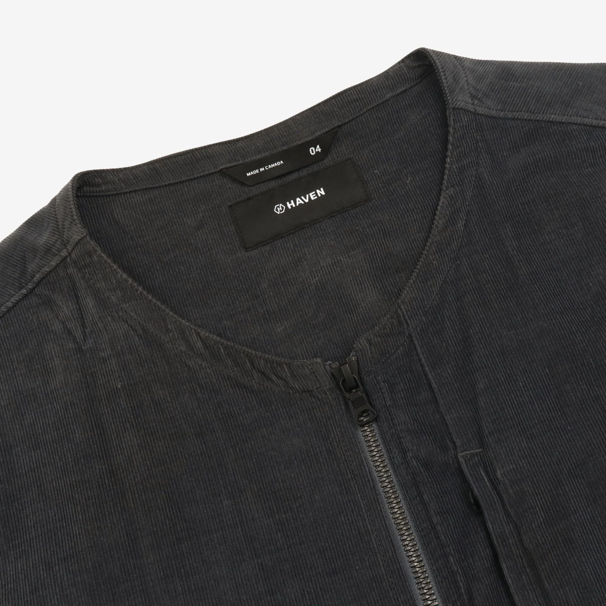 Corduroy Zip Up Jacket