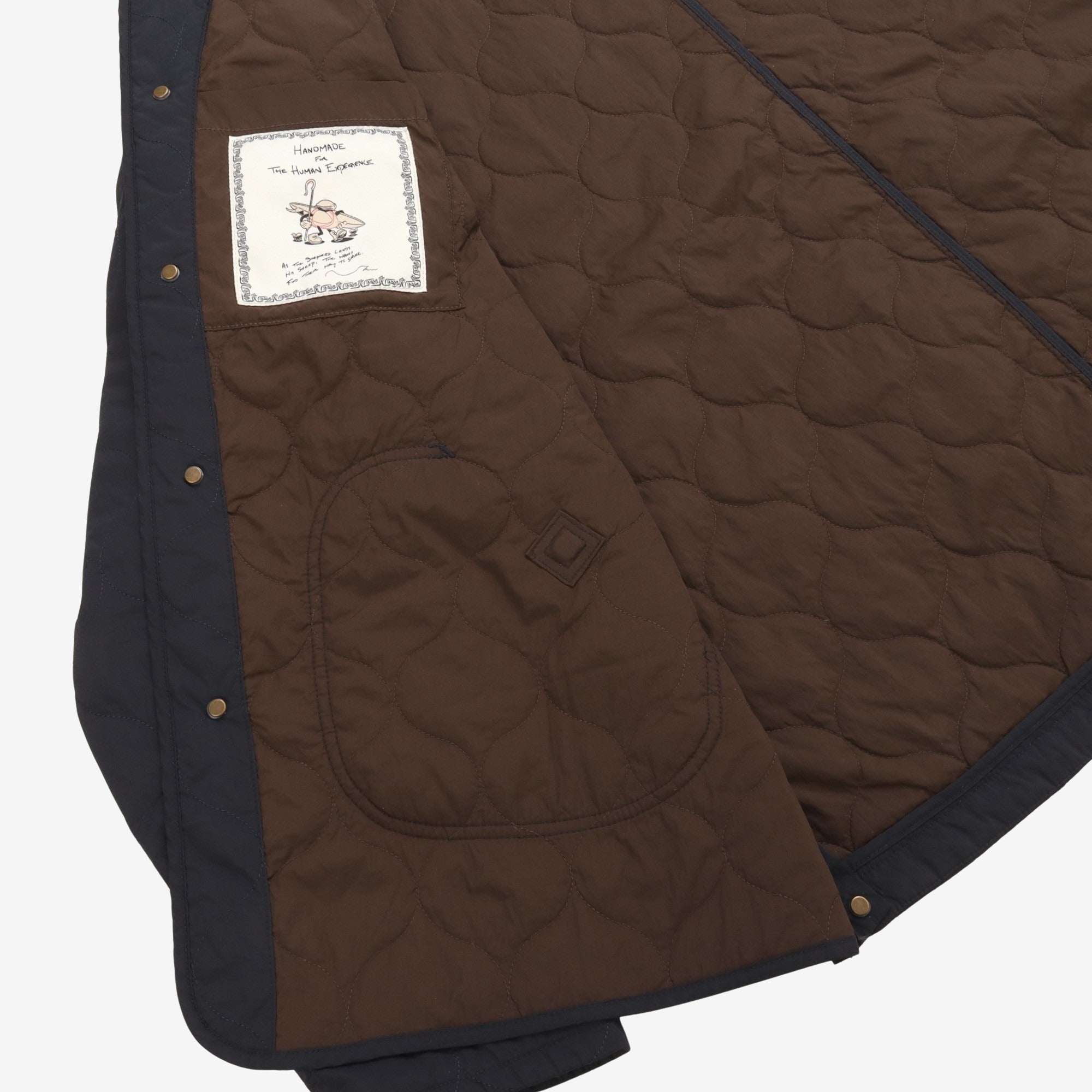 Quilted Shepherds Shirt Jacket