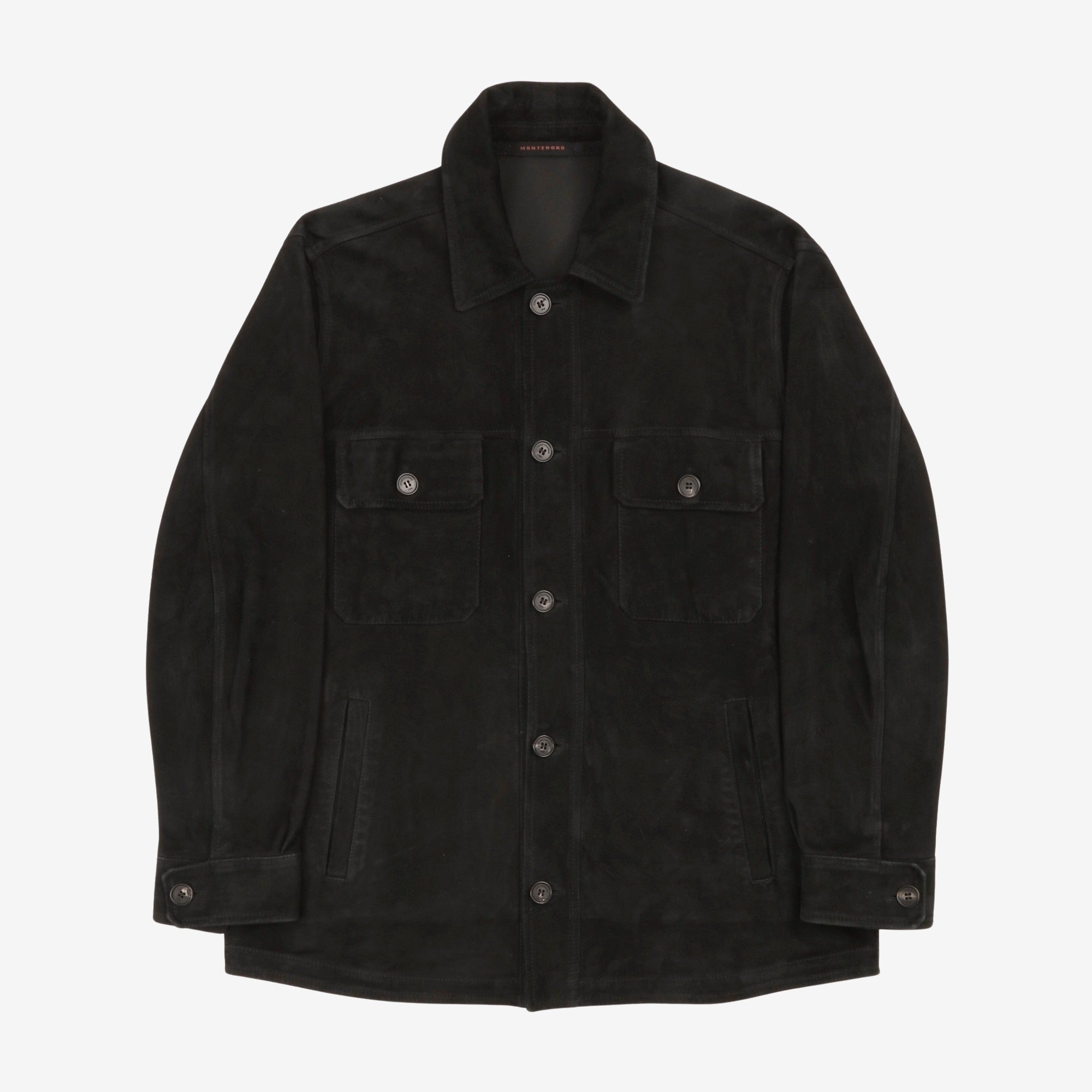 Suede Overshirt