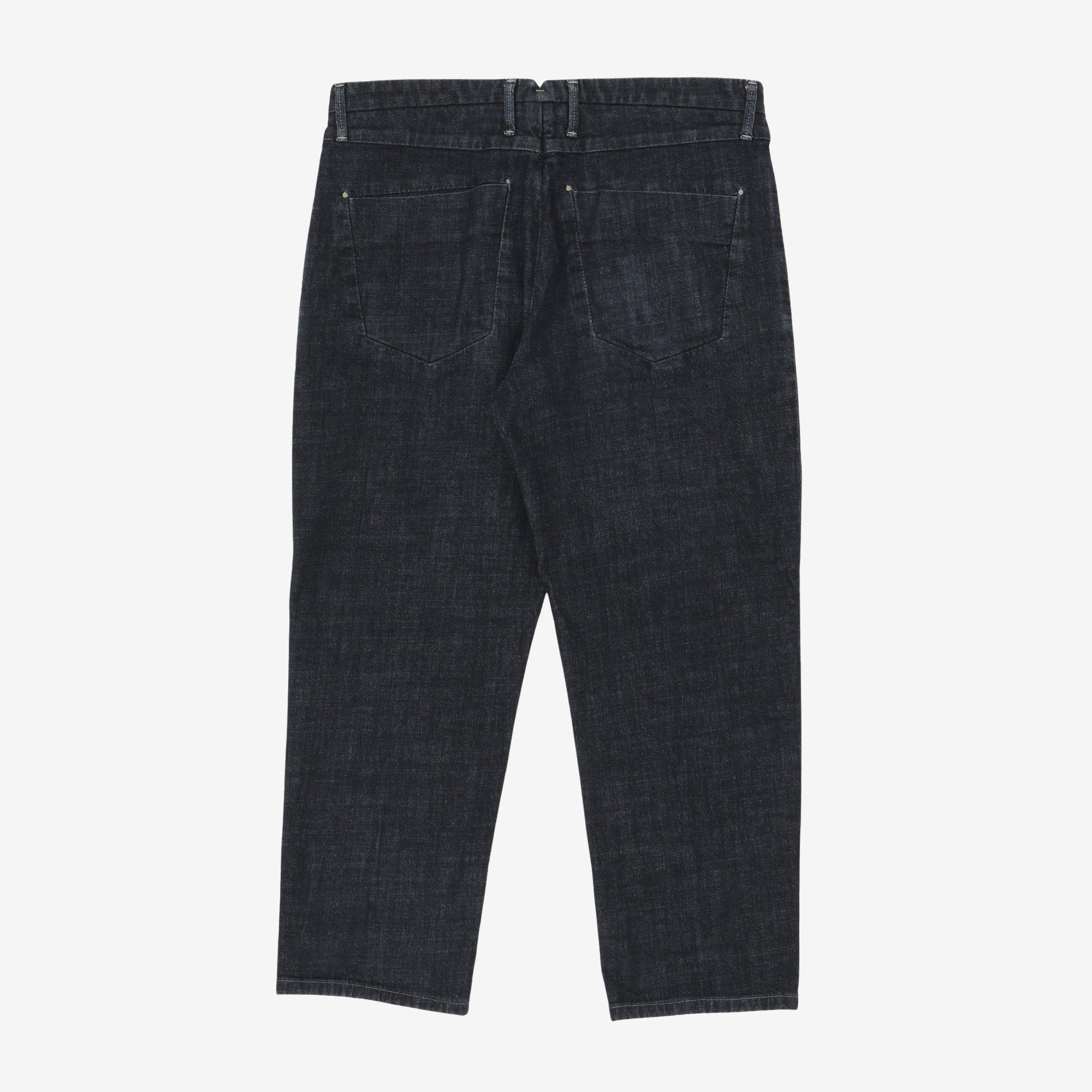 Tapered Fit Denim Trousers (33W X 24.5L)