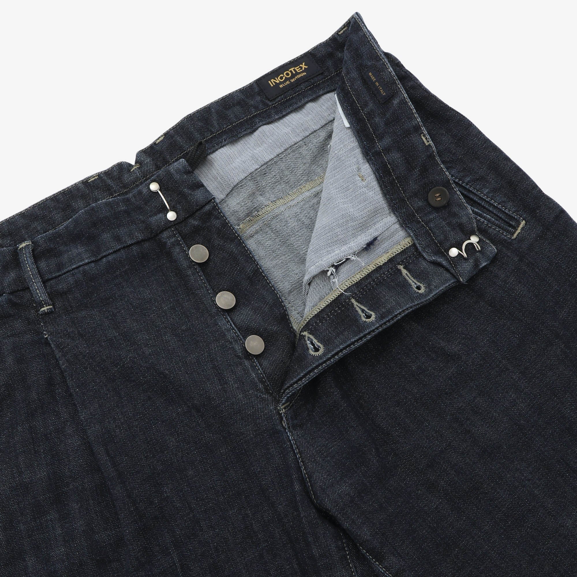 Tapered Fit Denim Trousers (33W X 24.5L)