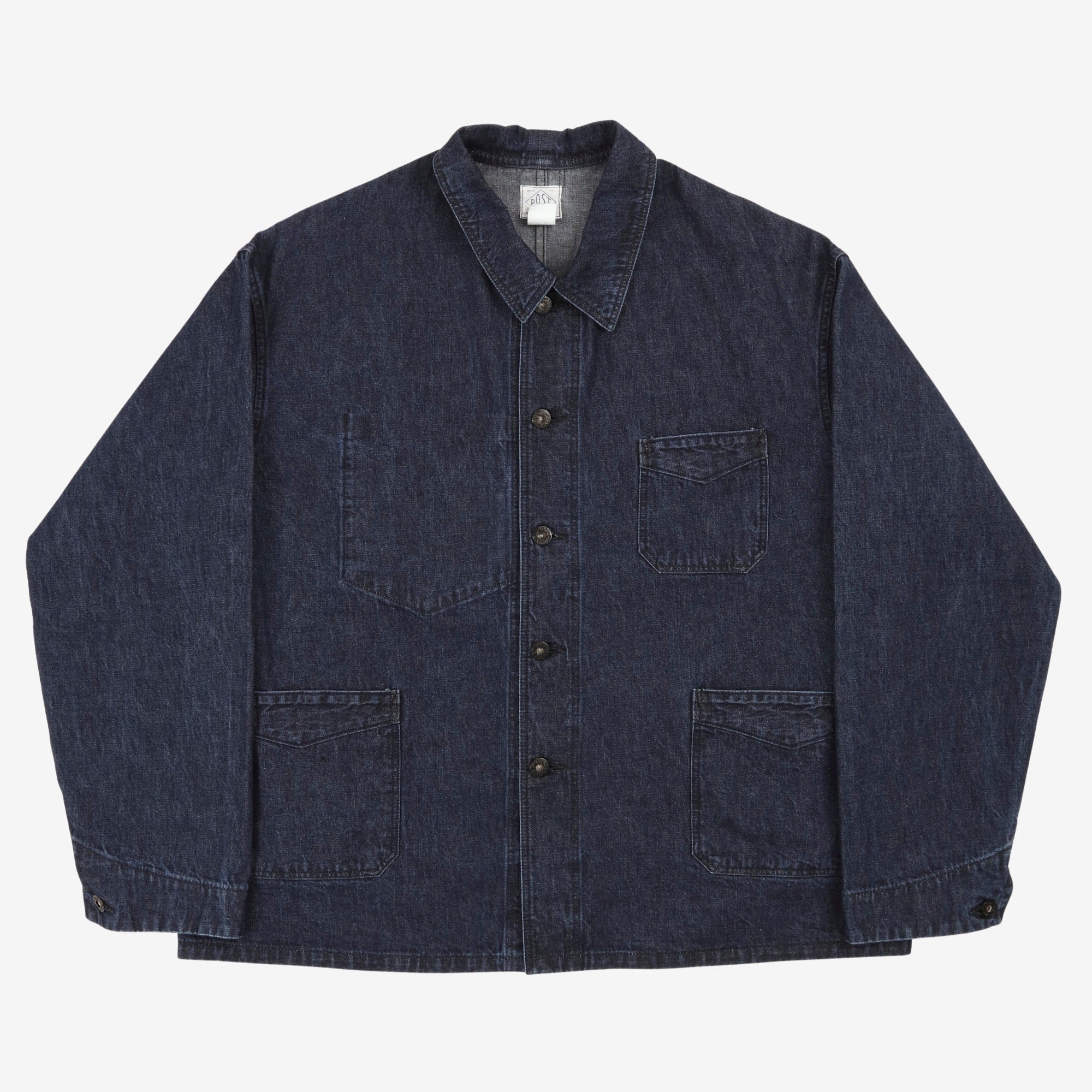 Denim Coverall Chore Jacket