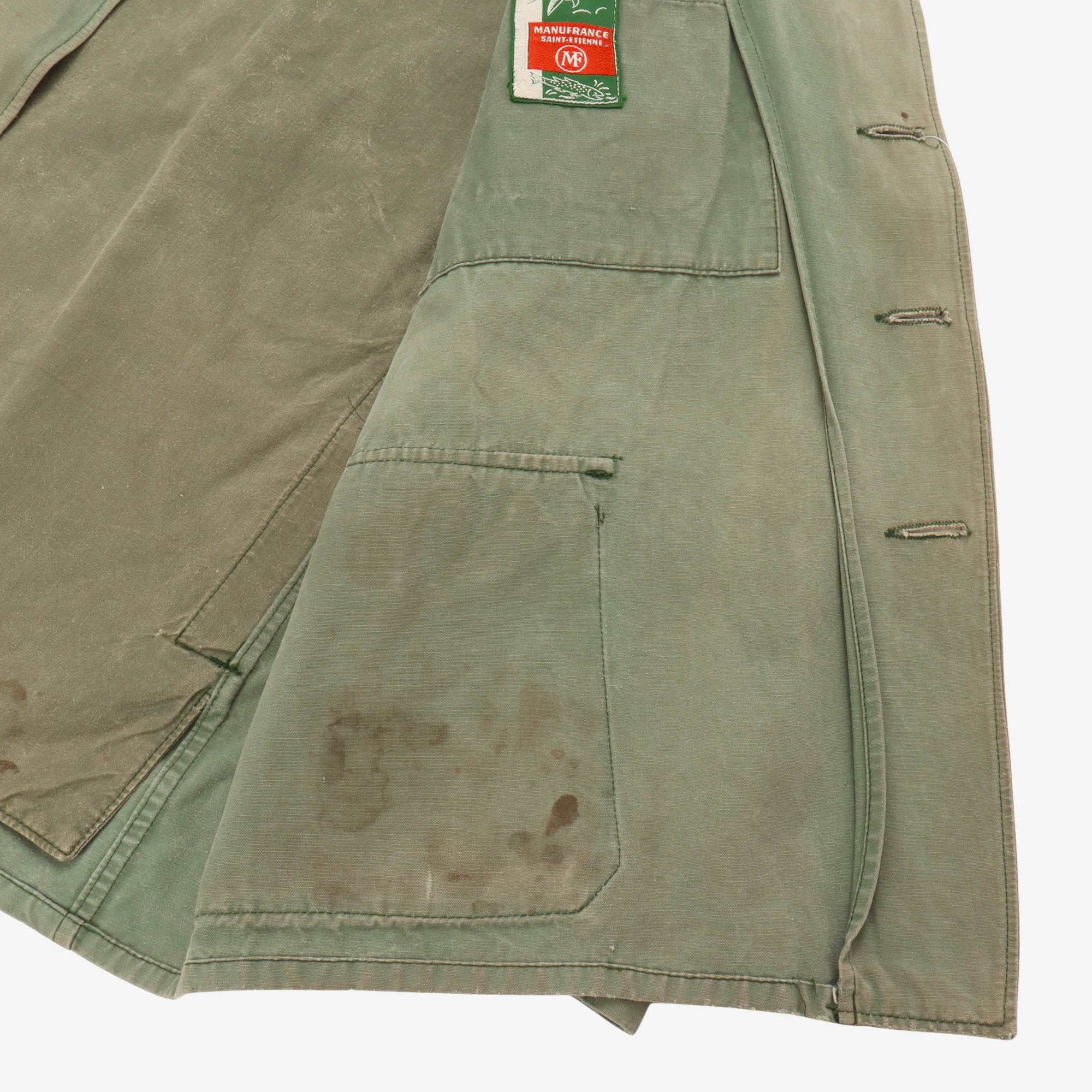 1930/40s French Canvas Hunting Jacket