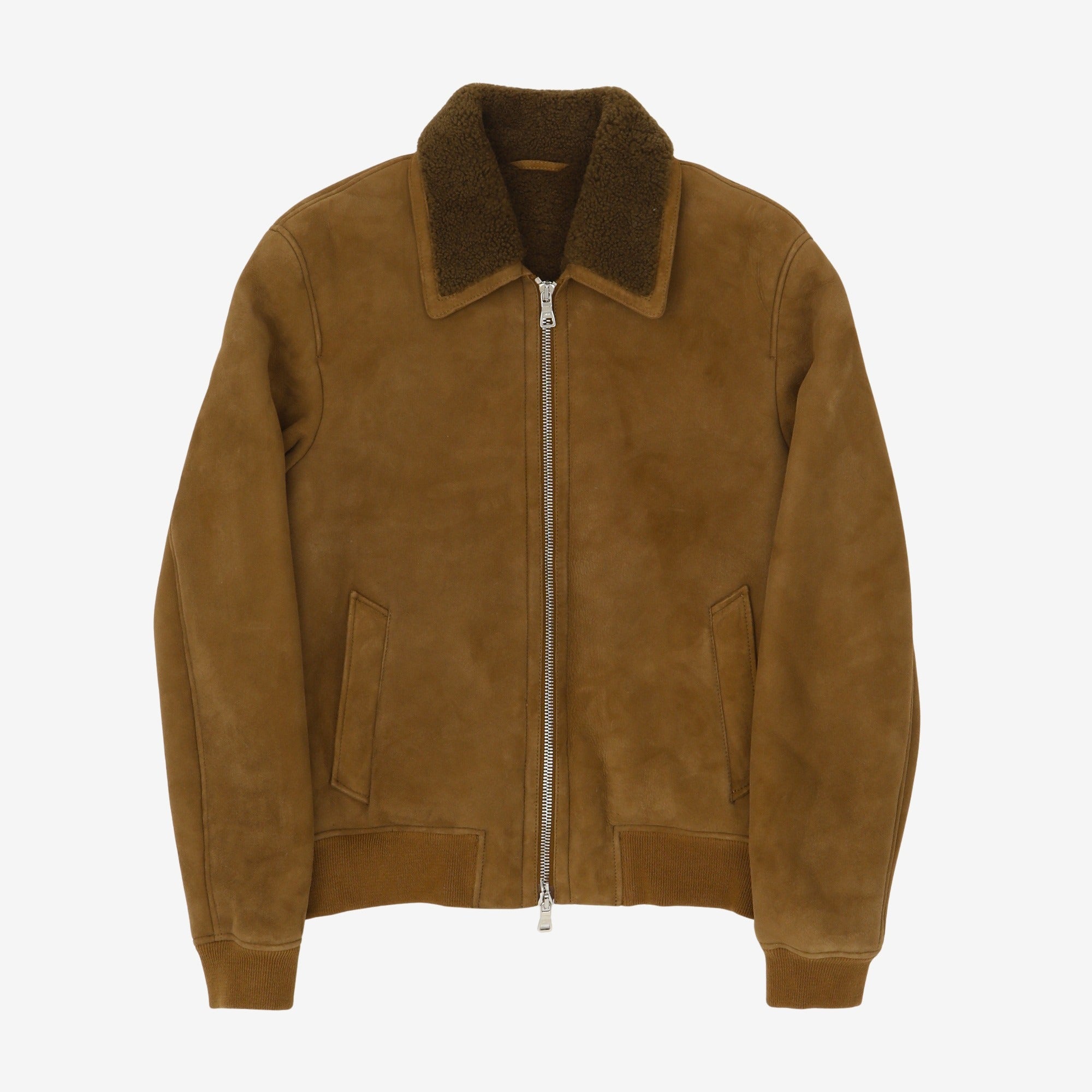 Shearling Bomber Jacket