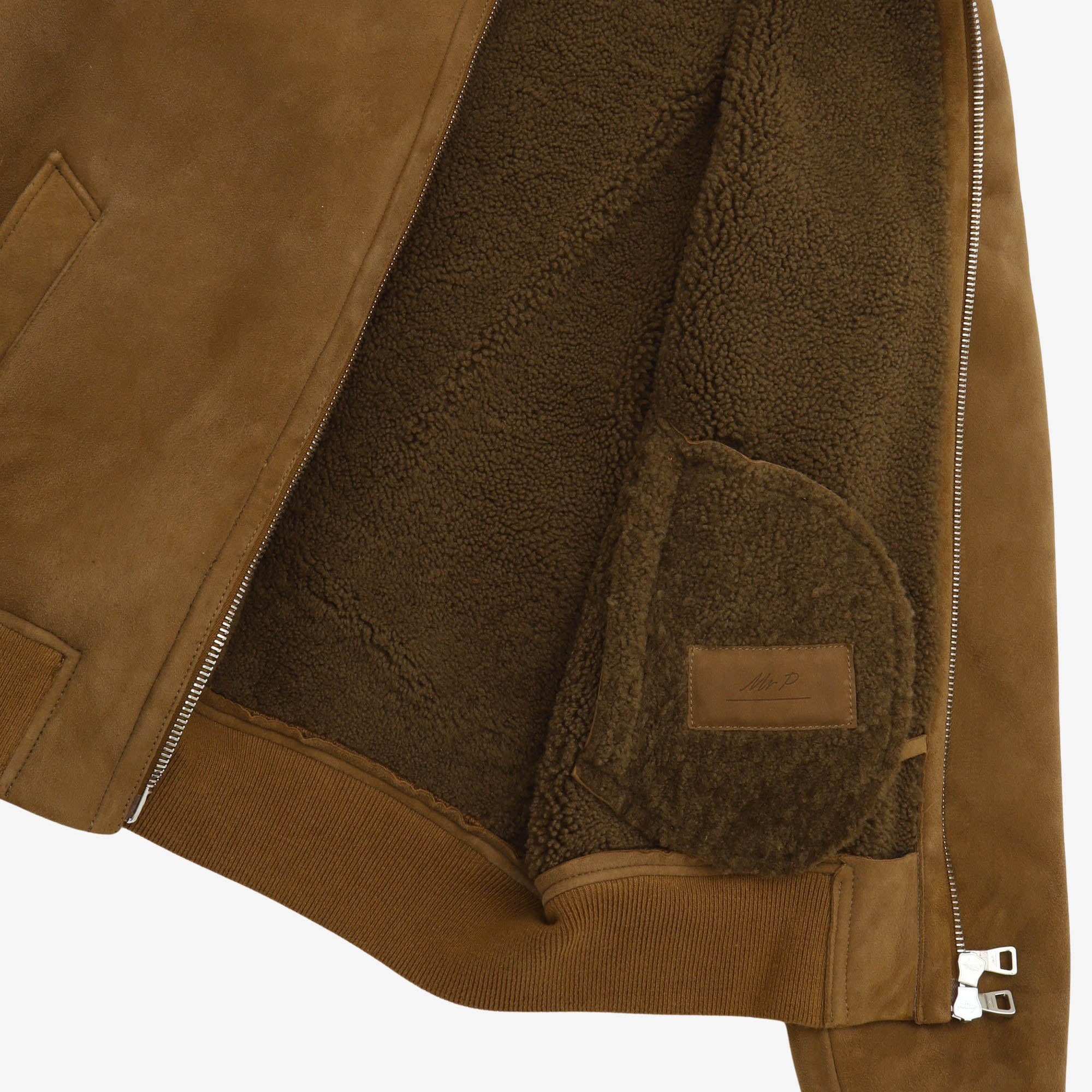 Shearling Bomber Jacket