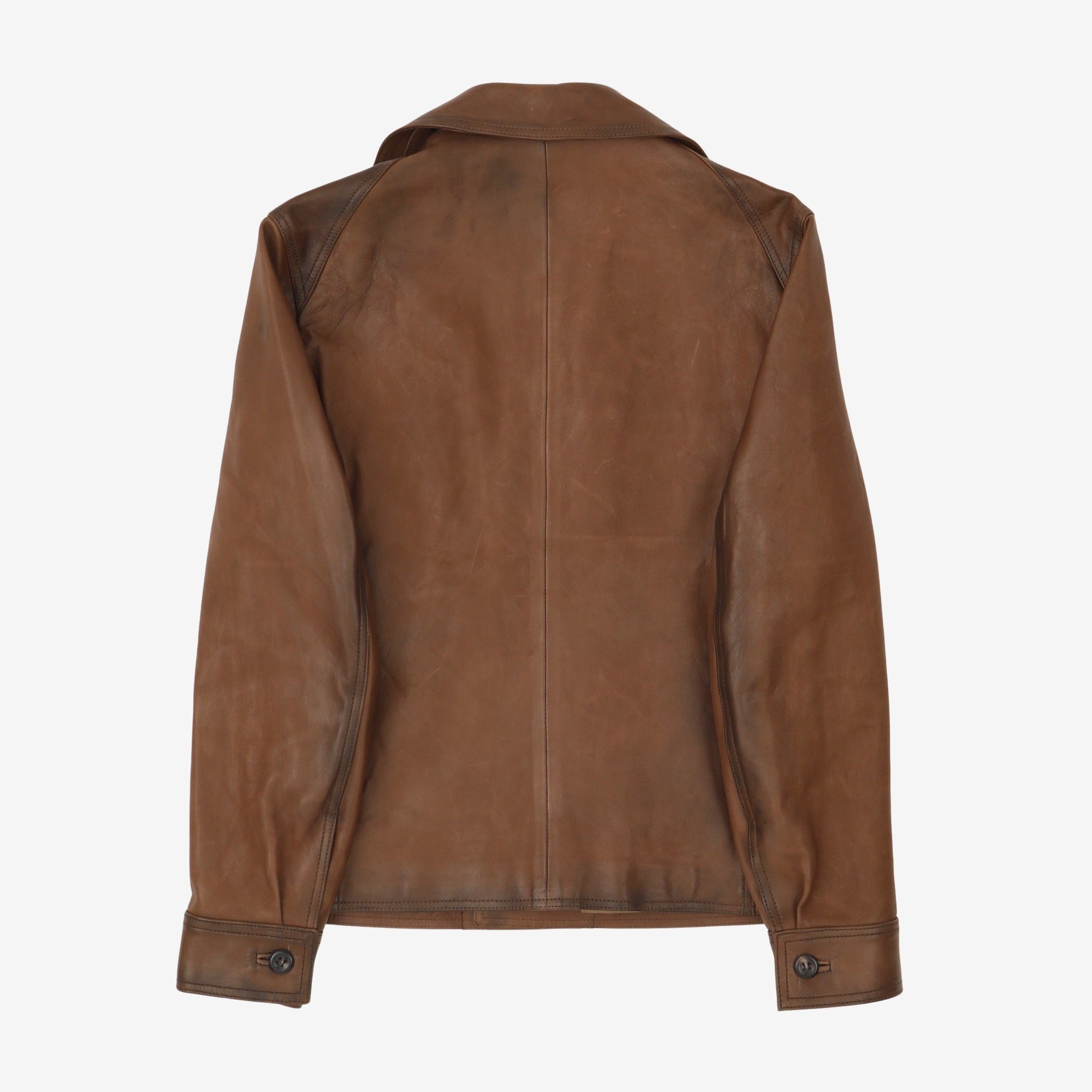 Burnished Leather Jacket