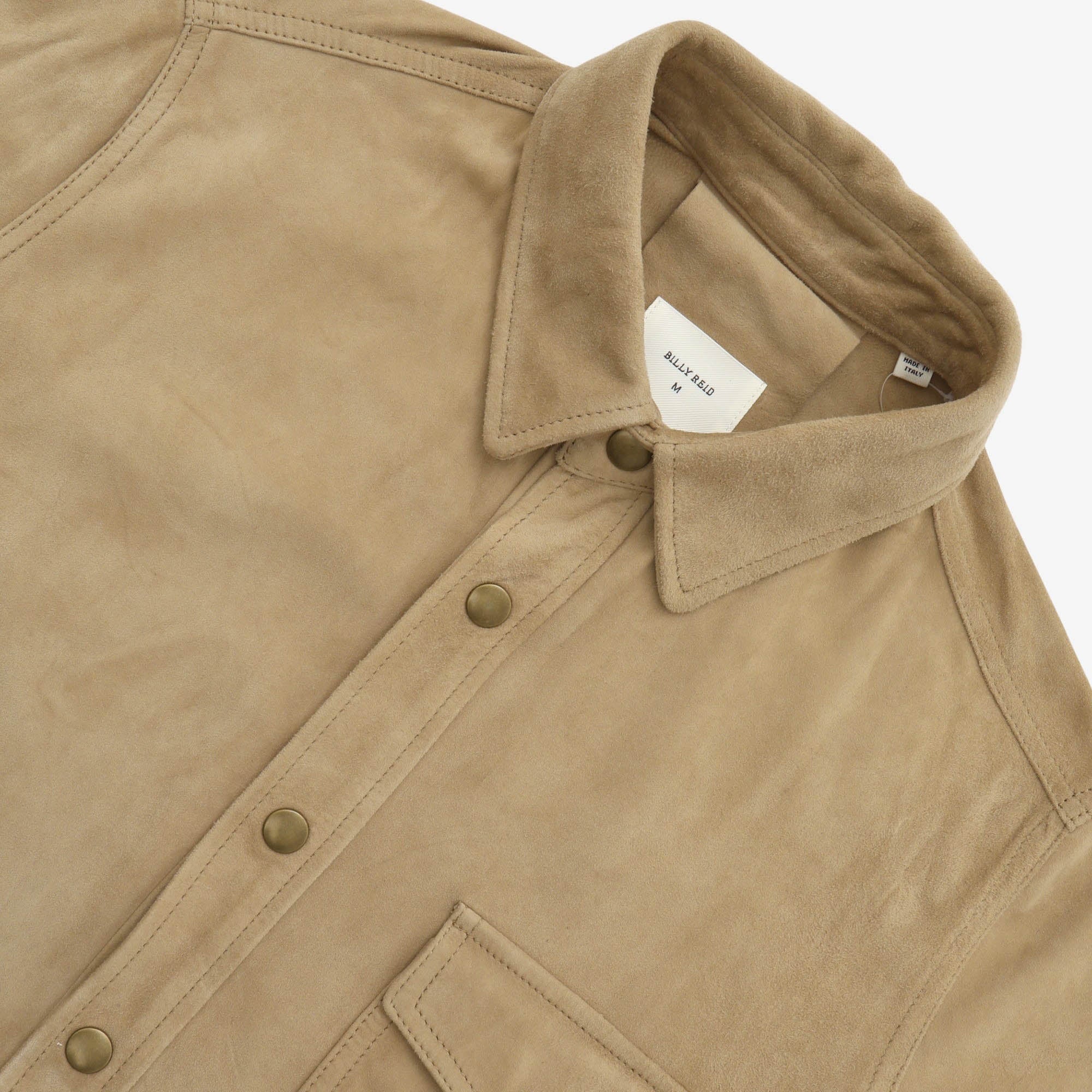 One Pocket Suede Shirt