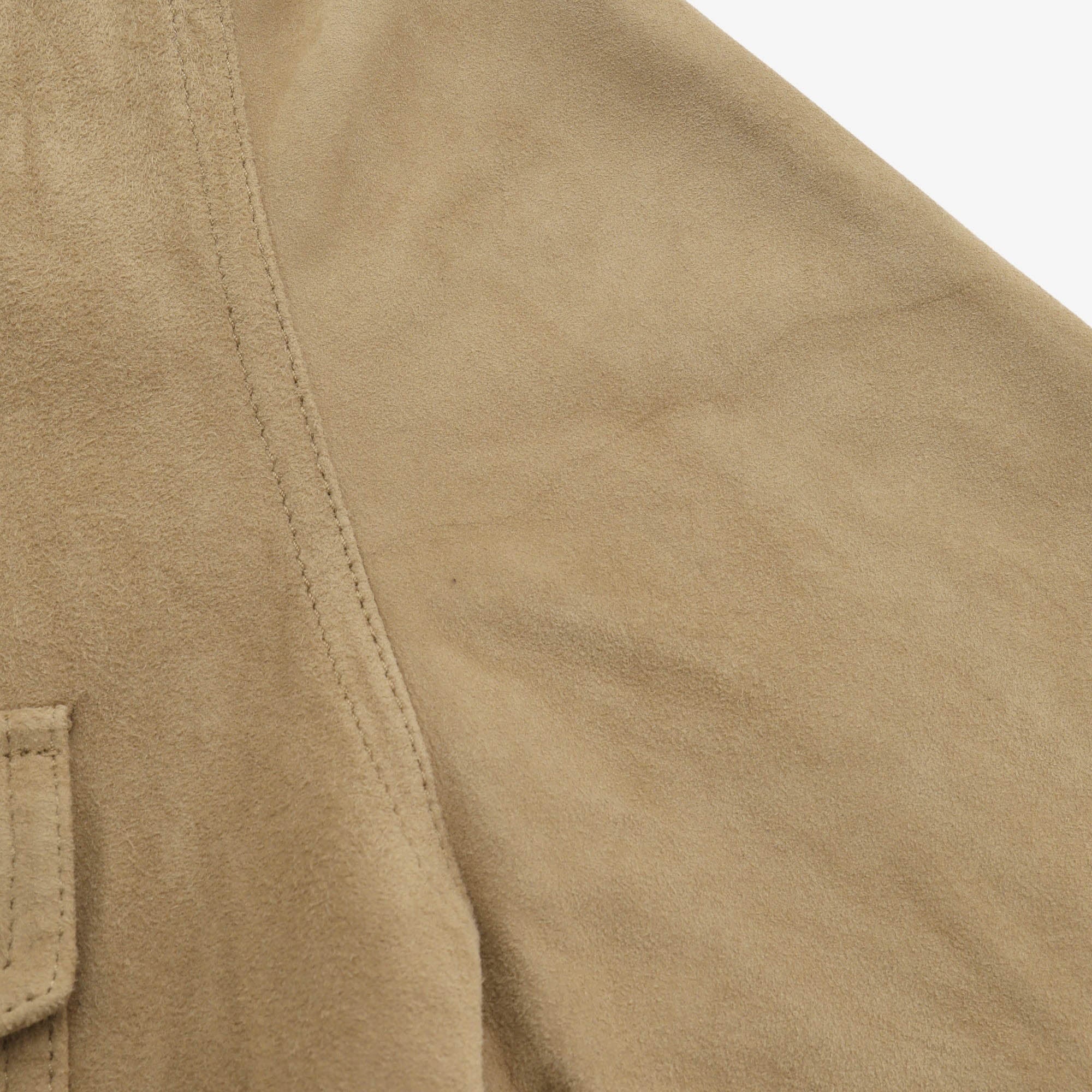 One Pocket Suede Shirt