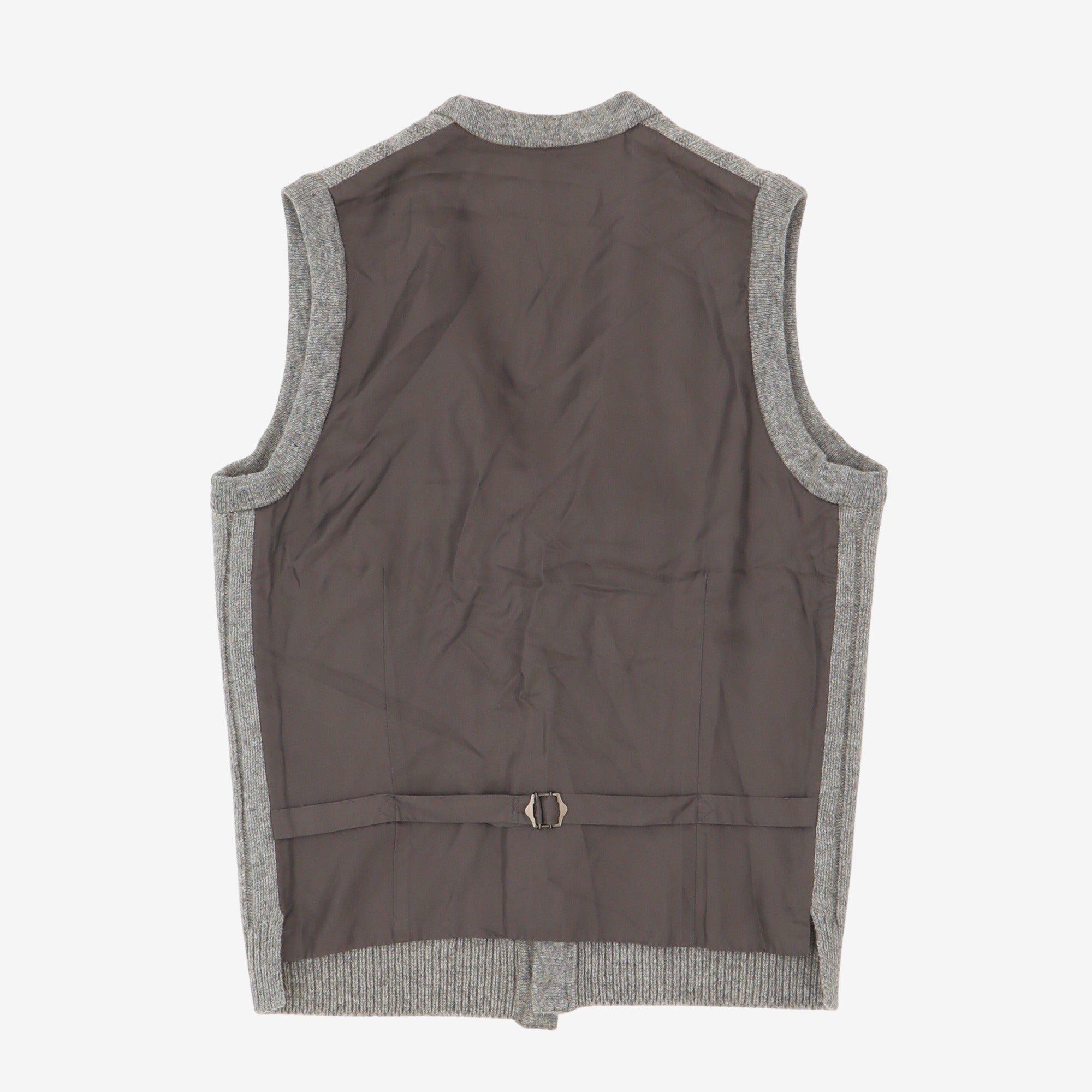 Knit Cardigan Waistcoat