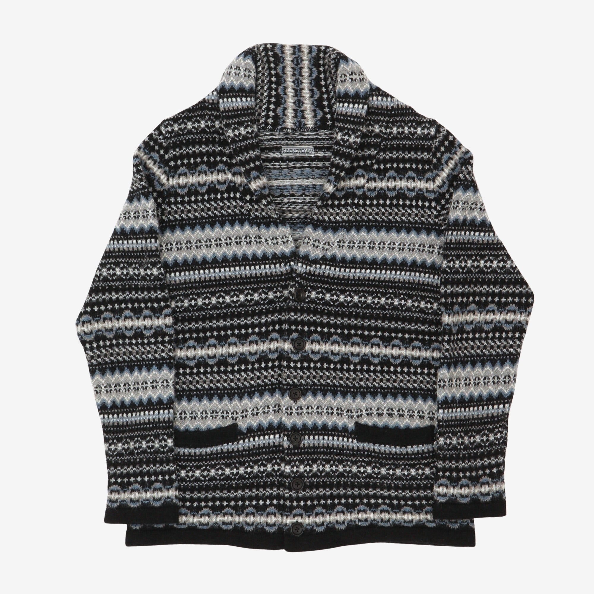 Nordic Shawl Collar Cardigan
